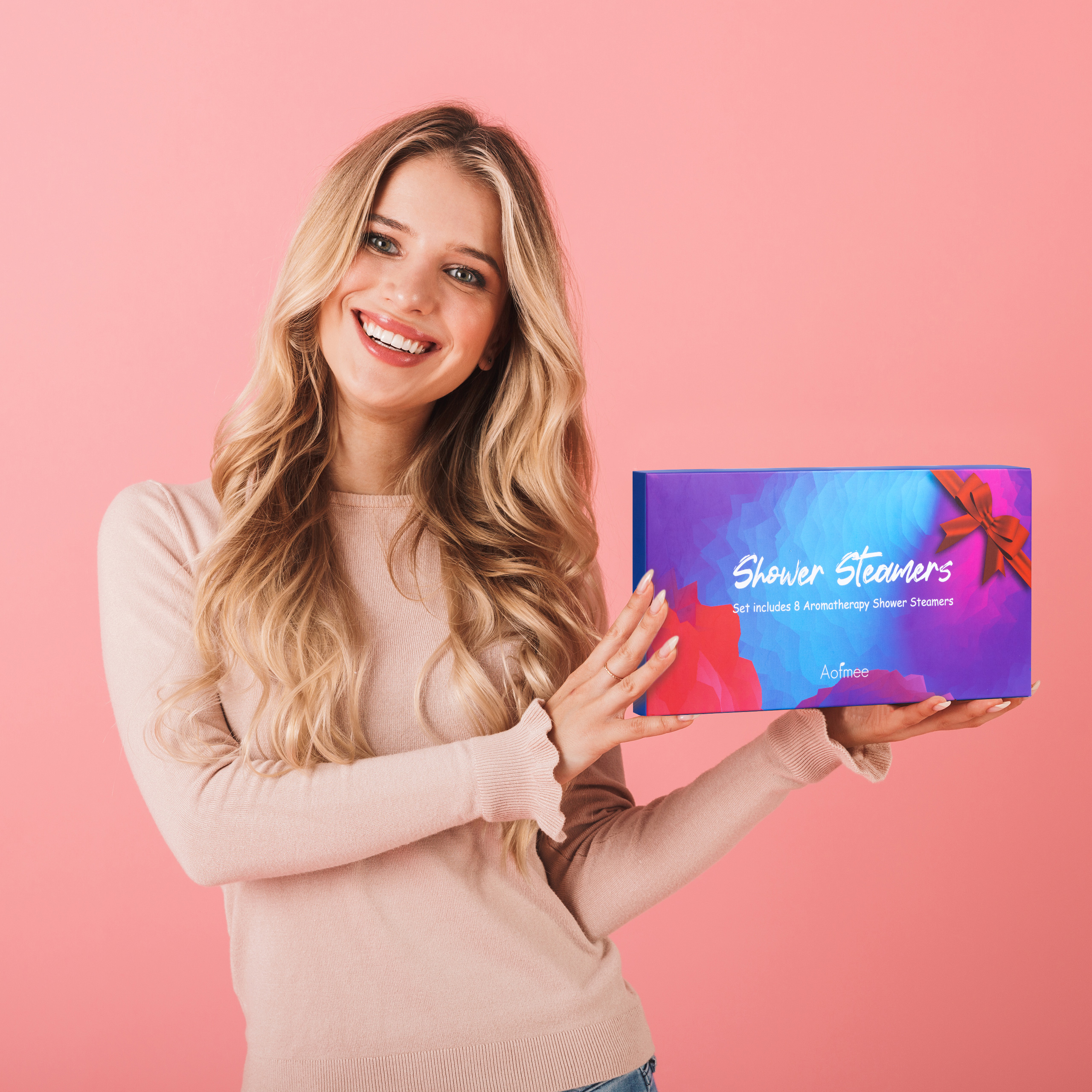 Aofmee 8 Shower Bombs Aromatherapy, Shower Steamers Gift Set for Kids 2024