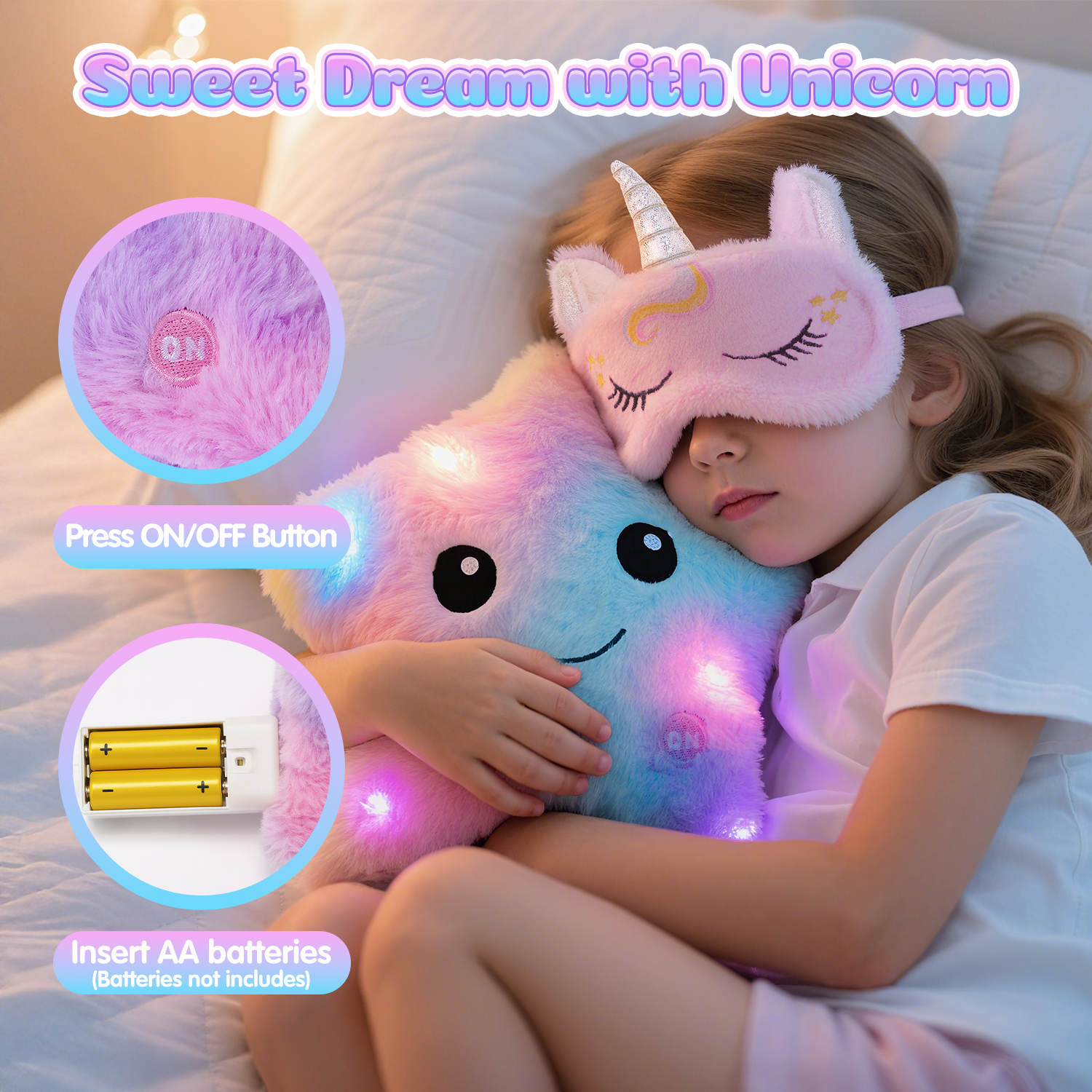 Aofmee Unicorn Gift Baskets for Girls, 12 Pcs Pink Purple Spa Bath and Body Sets with Educational Gift, Beauty Birthday Christmas for Her Daughter