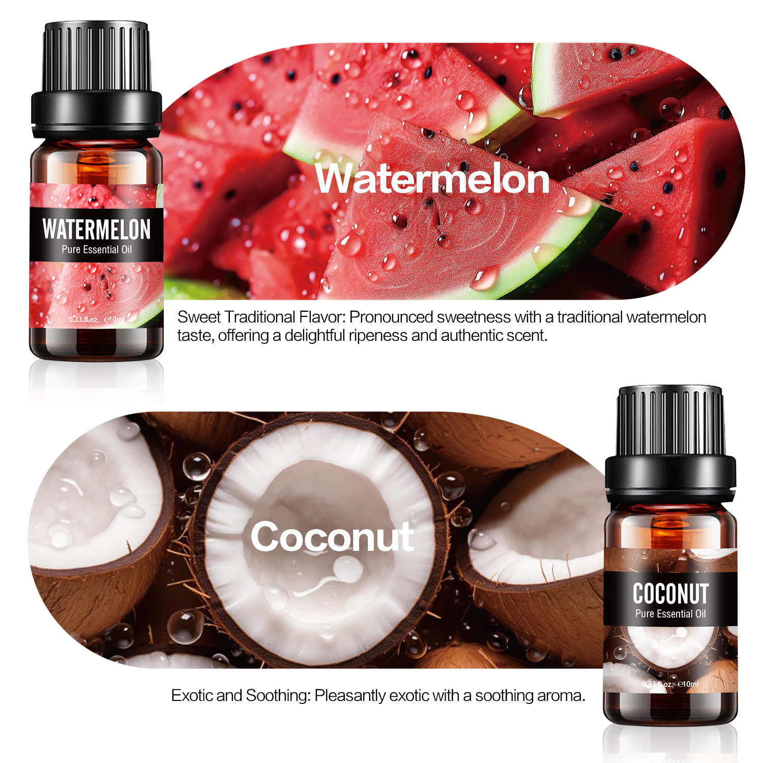 Essential Oils for Diffusers for Home Fruit Essential Oils Gift Set 2024