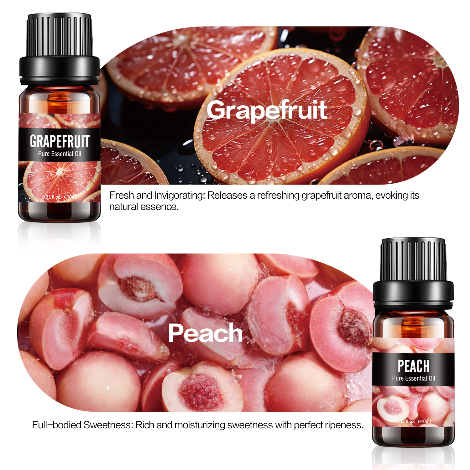 Essential Oils for Diffusers for Home Fruit Essential Oils Gift Set 2024