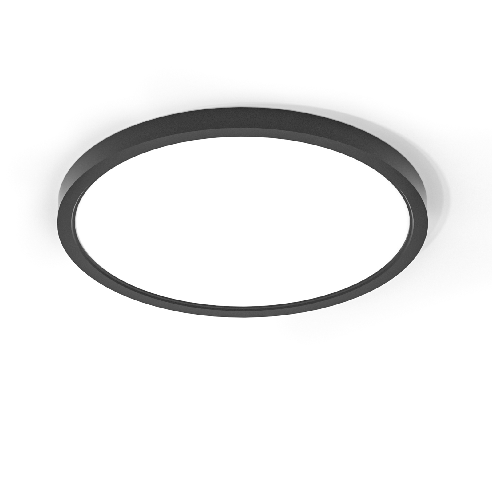 TALOYA A5 Series 8.9 inch Flush Mount LED ceiling Light Fixture,18W,5000K,Black/ White Color, Non-DIMMABLE