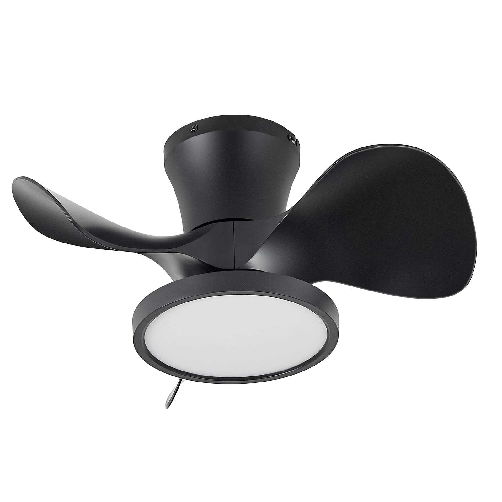  Ceiling Fan with LED Light 22 inch Large Air Volume Remote Control for Kitchen Bedroom Dining Room Patio