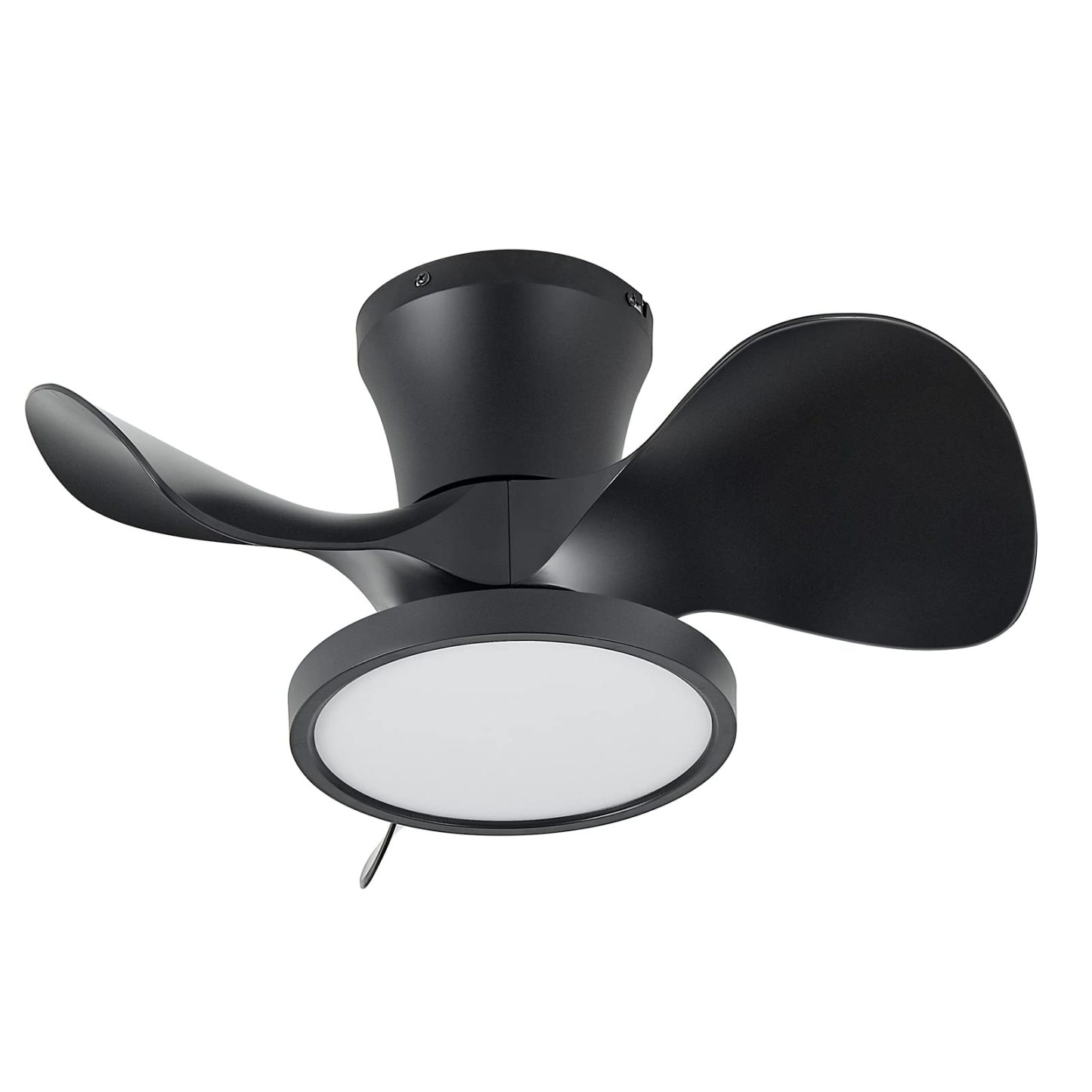  Ceiling Fan with LED Light 22 inch Large Air Volume Remote Control for Kitchen Bedroom Dining Room Patio