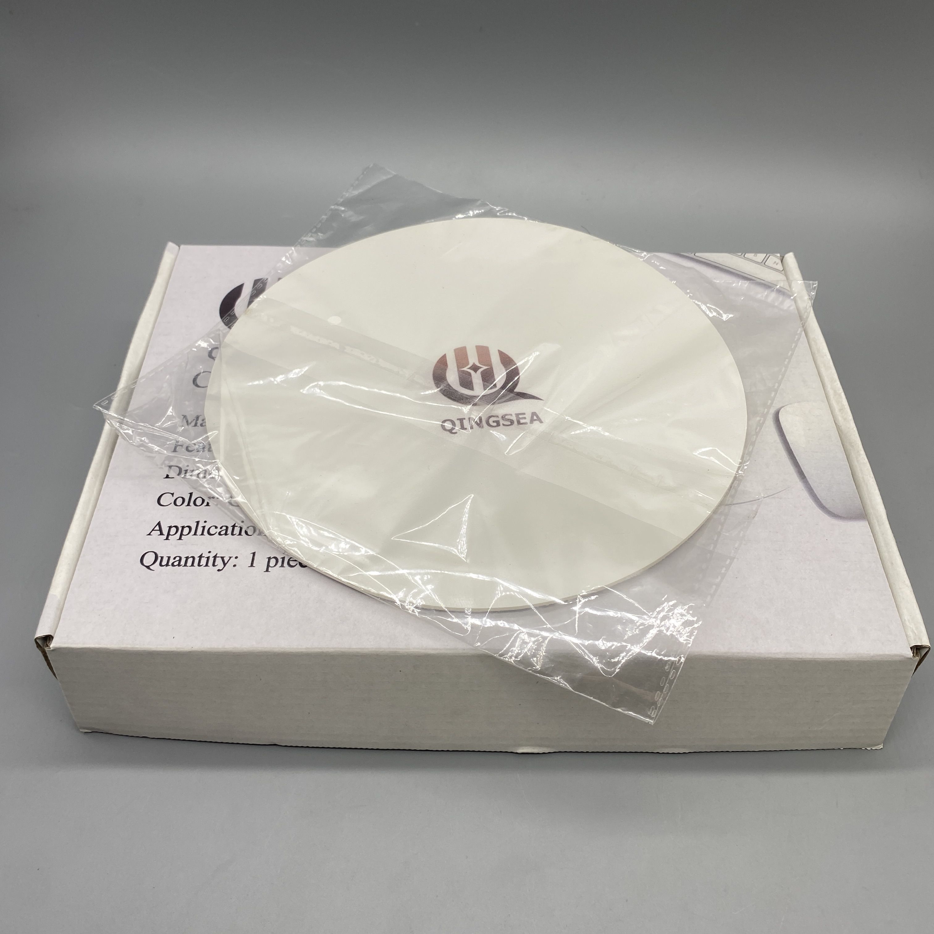 QINGSEA Q Computer peripherals - Anti-Slip, 22x22cm, Gray - Ideal for Office and Home Use