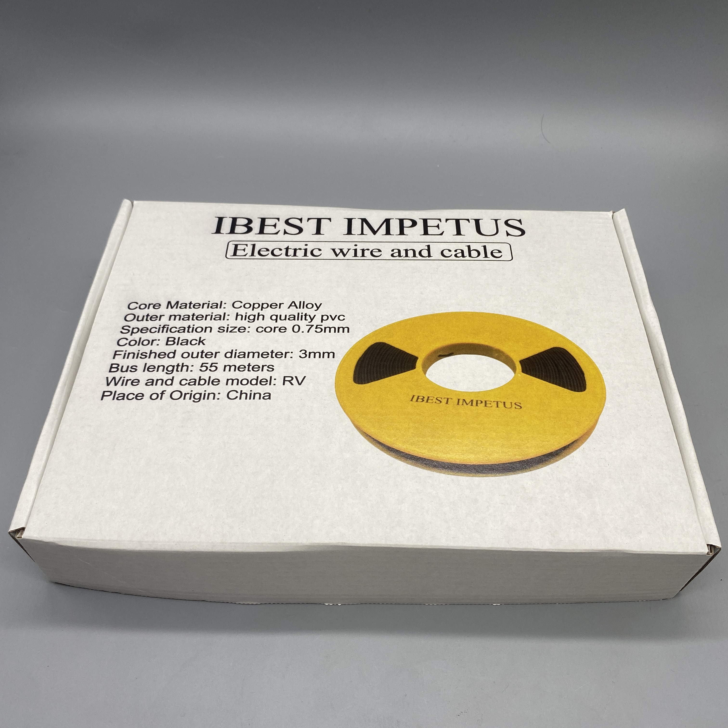 IBEST IMPETUS Electric Wire and Cable - Copper Alloy Core, Anti-Aging, Corrosion-Resistant, Durable, Flexible, Easy Installation - Ideal for Home and Industrial Use