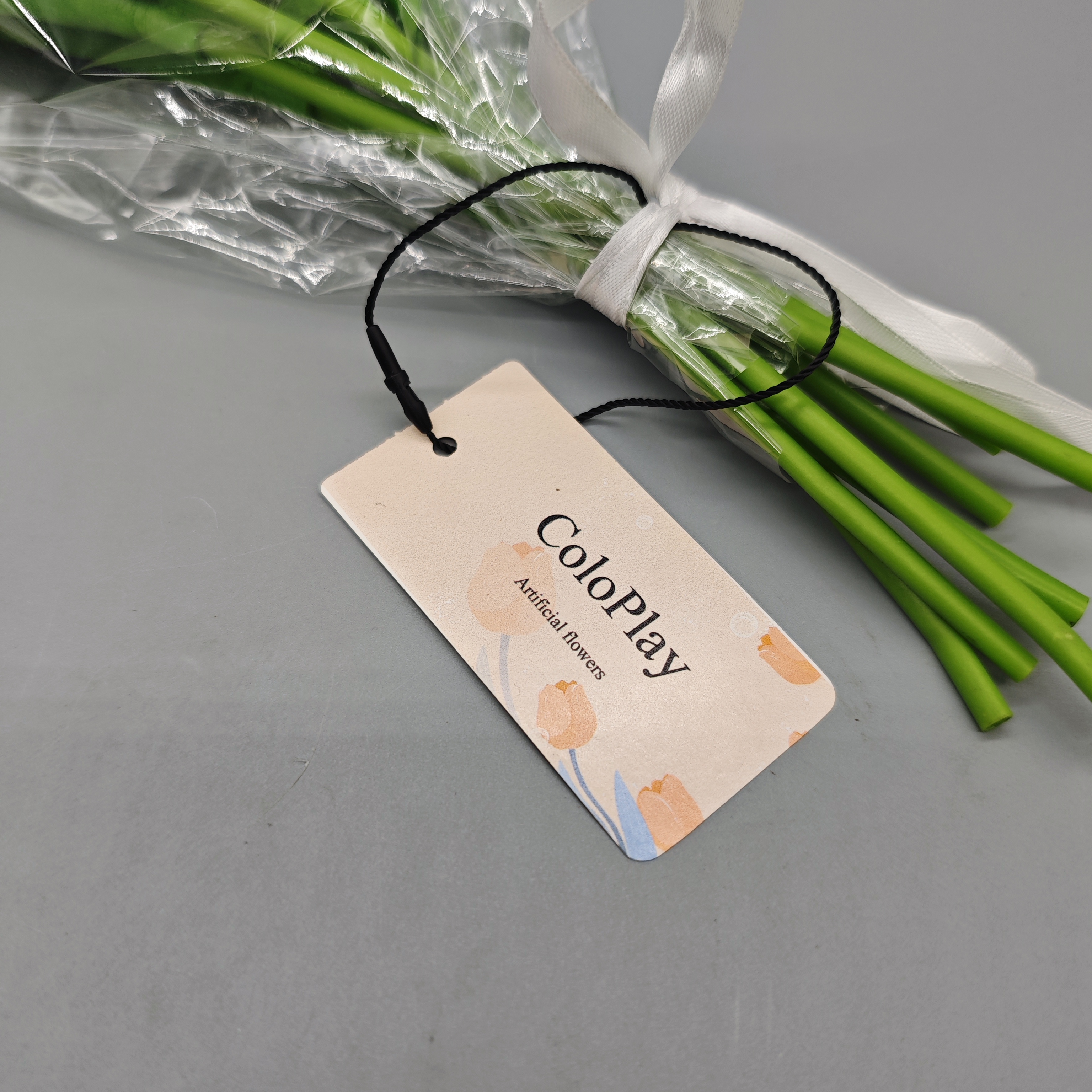 ColoPlay Artificial Tulip Flowers - Realistic Plastic, 33x3.5x3.5 cm, Perfect for Home Decor, Long-Lasting, Easy Maintenance