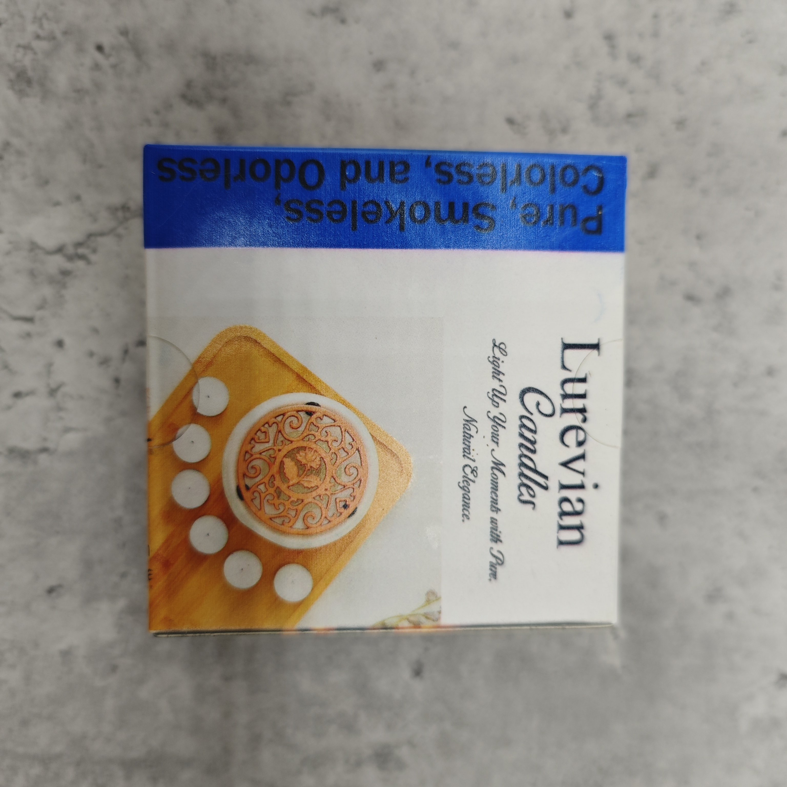 Lurevian Candles – 8 Pack Natural Ghee Tealights, 38×24mm, Long-Lasting 8 Hour Burn, Clean & Eco-Friendly, Perfect for Meditation, Yoga, and Home Décor