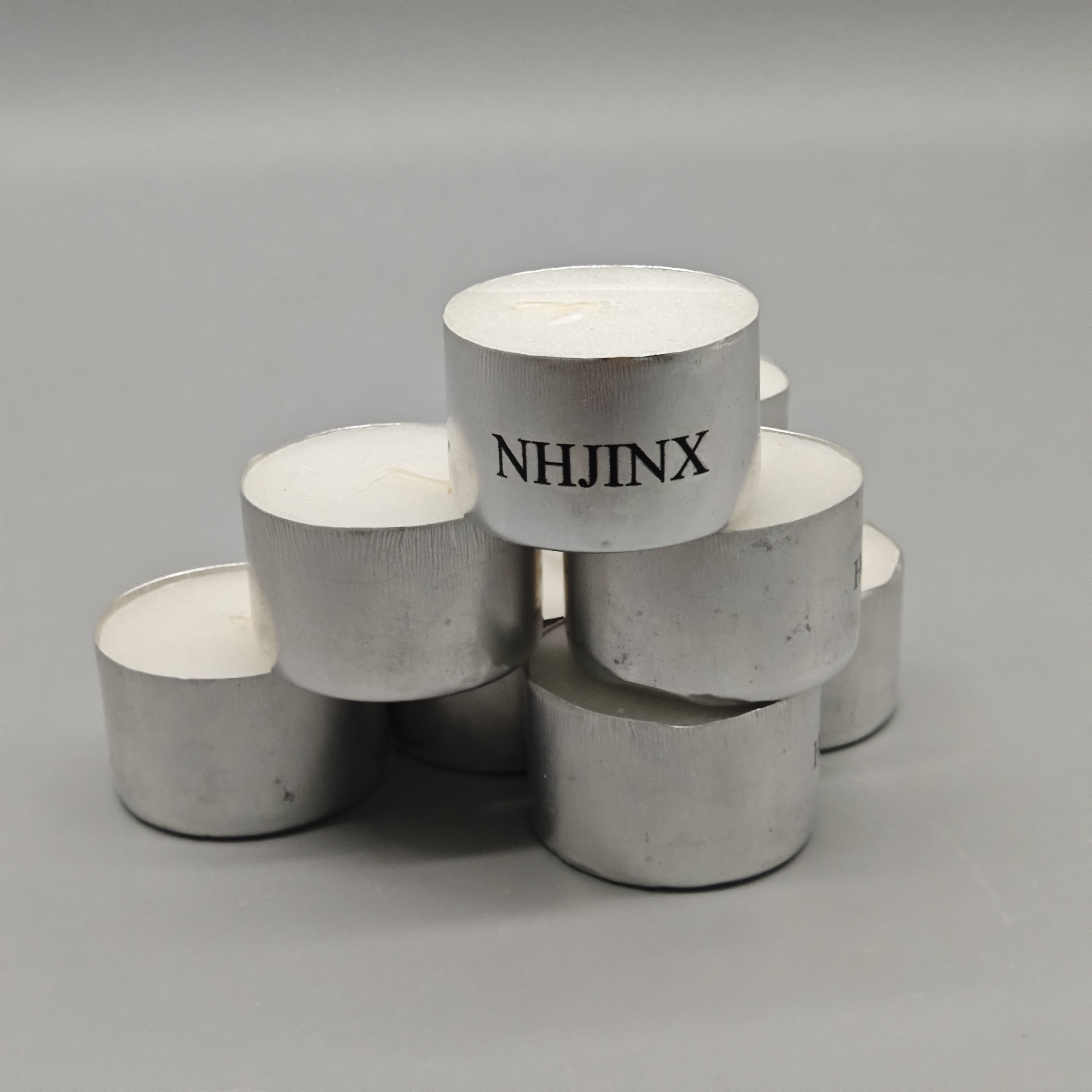 NHJINX Candles, 8 Pack, 38×24mm, 8-Hour Burn Time Each, Smokeless & Clean Burning for Meditation, Prayer, and Home Ambience