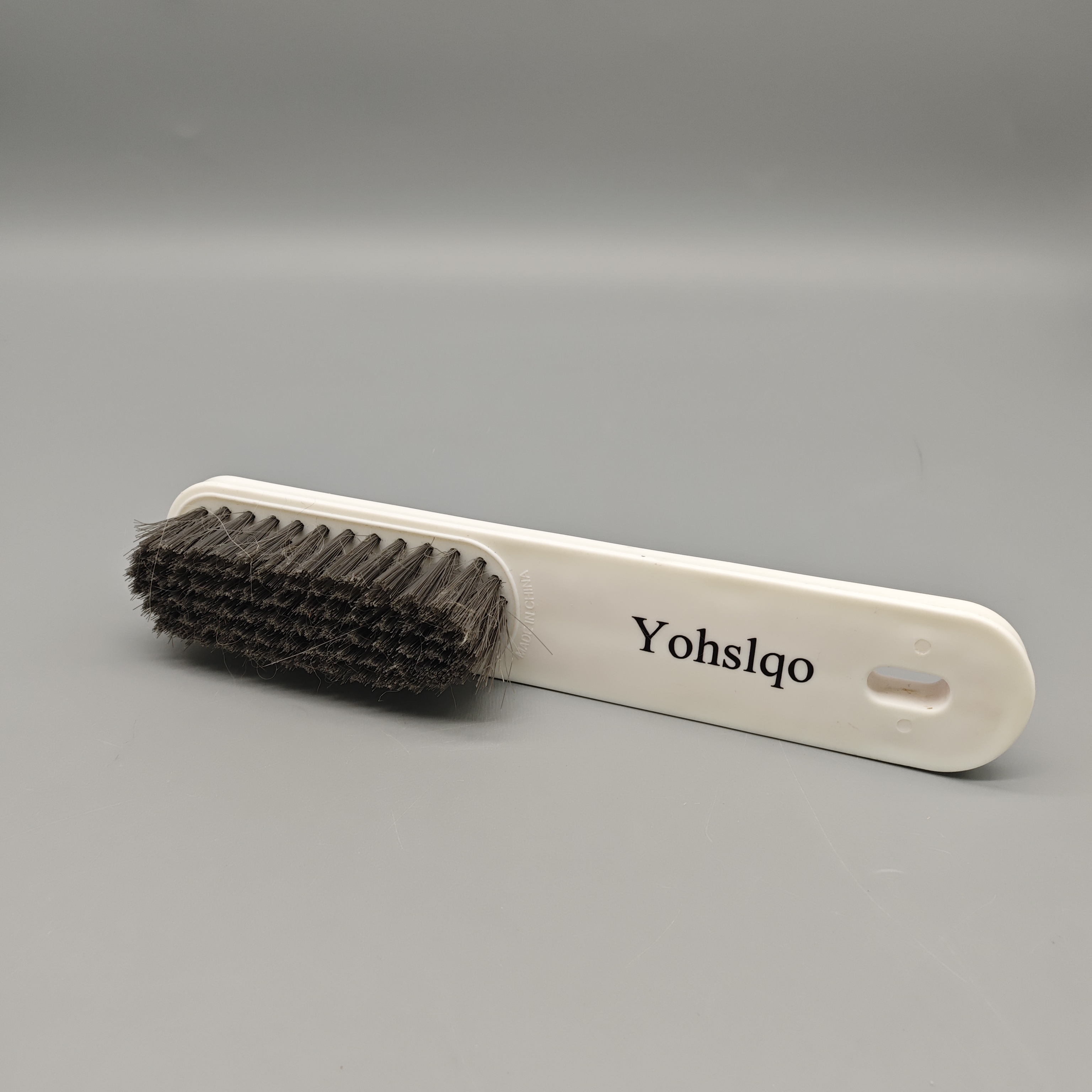Yohslqo Cleaning Brushes for Household Use, 17×2.5×3.4cm Scrub Brush with PP Handle & PBT Bristles, Lightweight 55g, Durable for Kitchen Bathroom Tile Cleaning