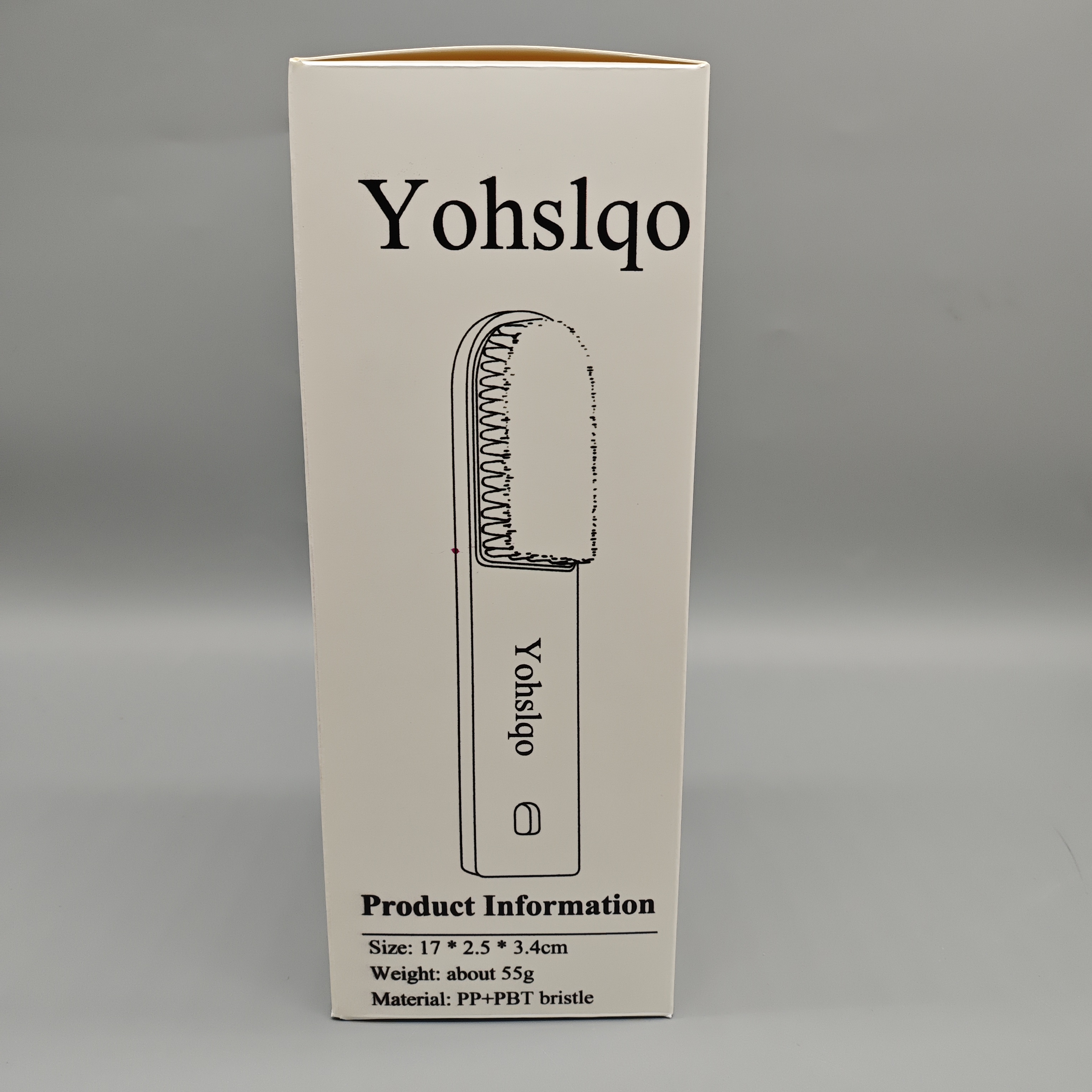 Yohslqo Cleaning Brushes for Household Use, 17×2.5×3.4cm Scrub Brush with PP Handle & PBT Bristles, Lightweight 55g, Durable for Kitchen Bathroom Tile Cleaning