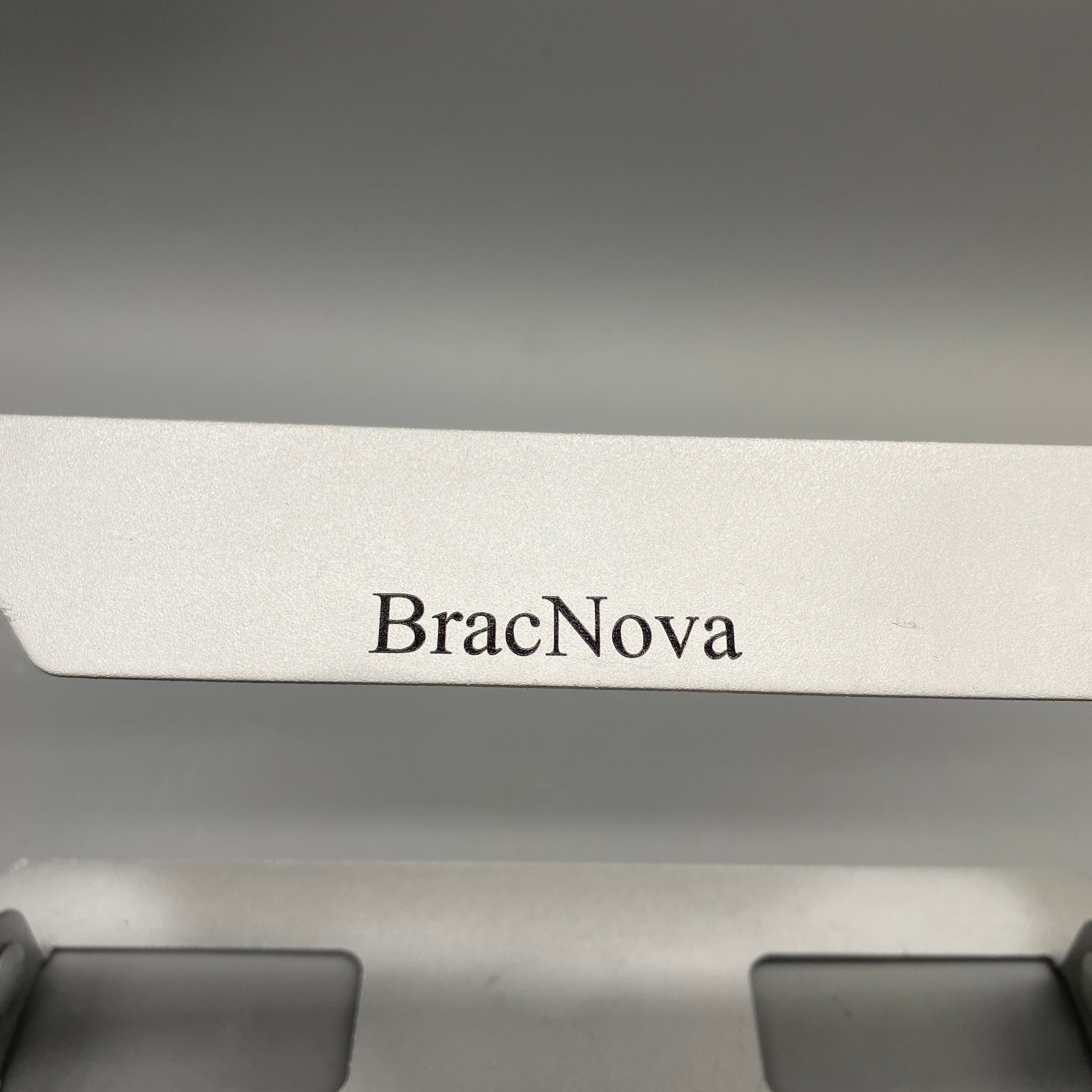 BracNova Computer stands specially designed for holding a computer, printer and computer peripherals, Printer, and Peripherals - Steel Material, 25x21.5x16.5cm, Max Load 10kg, Black/Silver