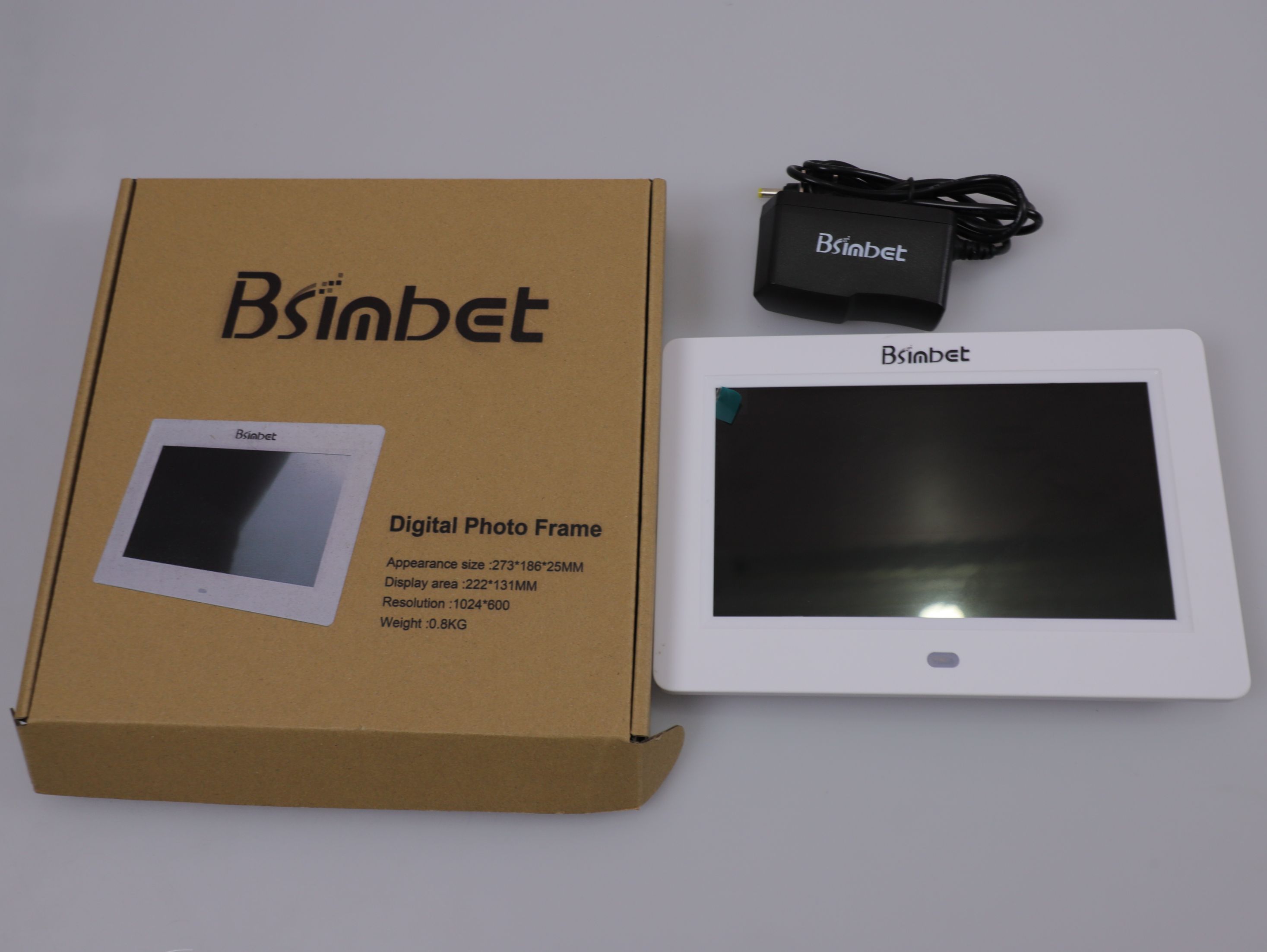 BSIMBET Digital Photo Frame, Large Display Area, Versatility