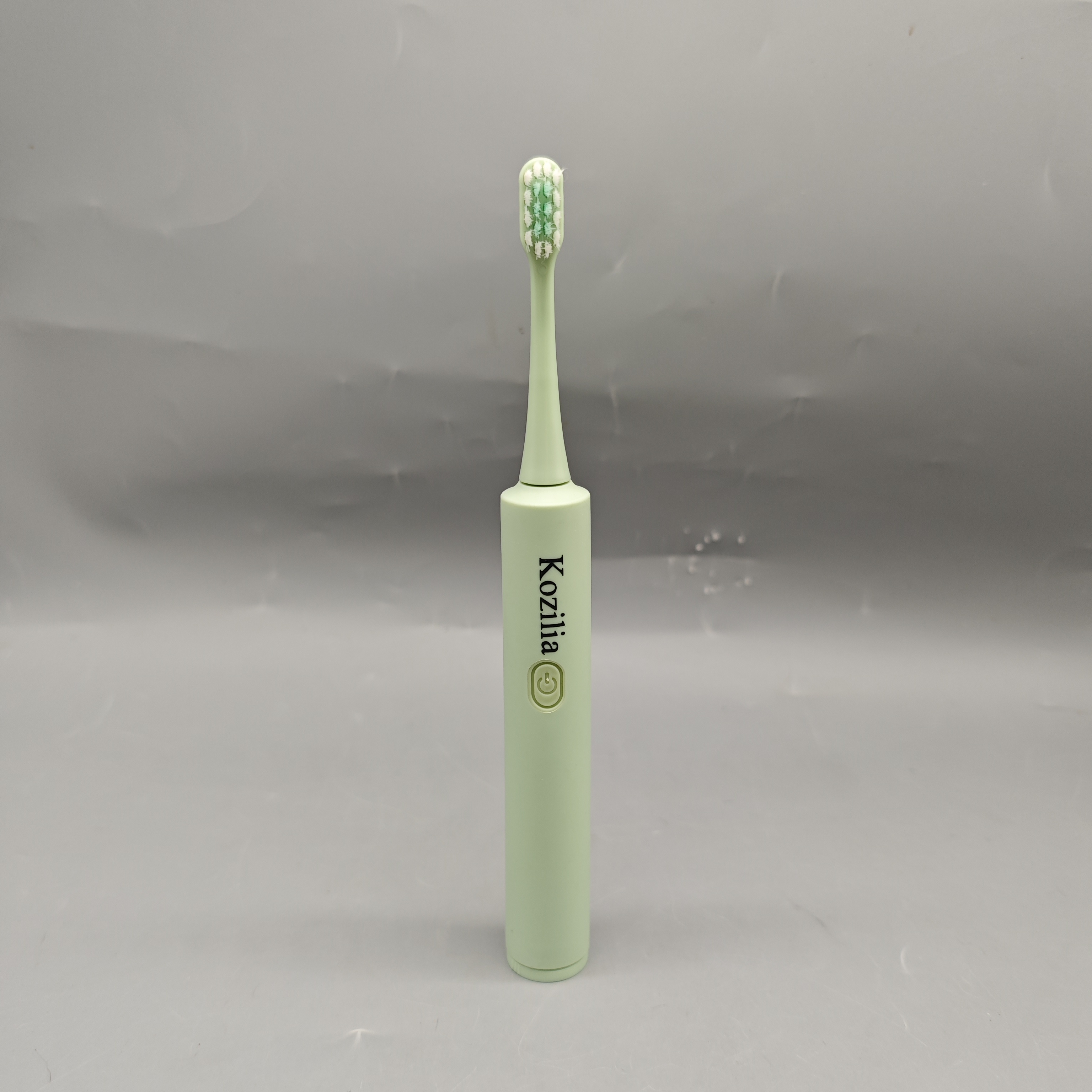 Kozilia Electric Toothbrushes 8.7x1.1in Waterproof Powered Toothbrush with Removable Round Bristles, 5 Alkaline Batteries Included, 1.5V 2W for Deep Cleaning