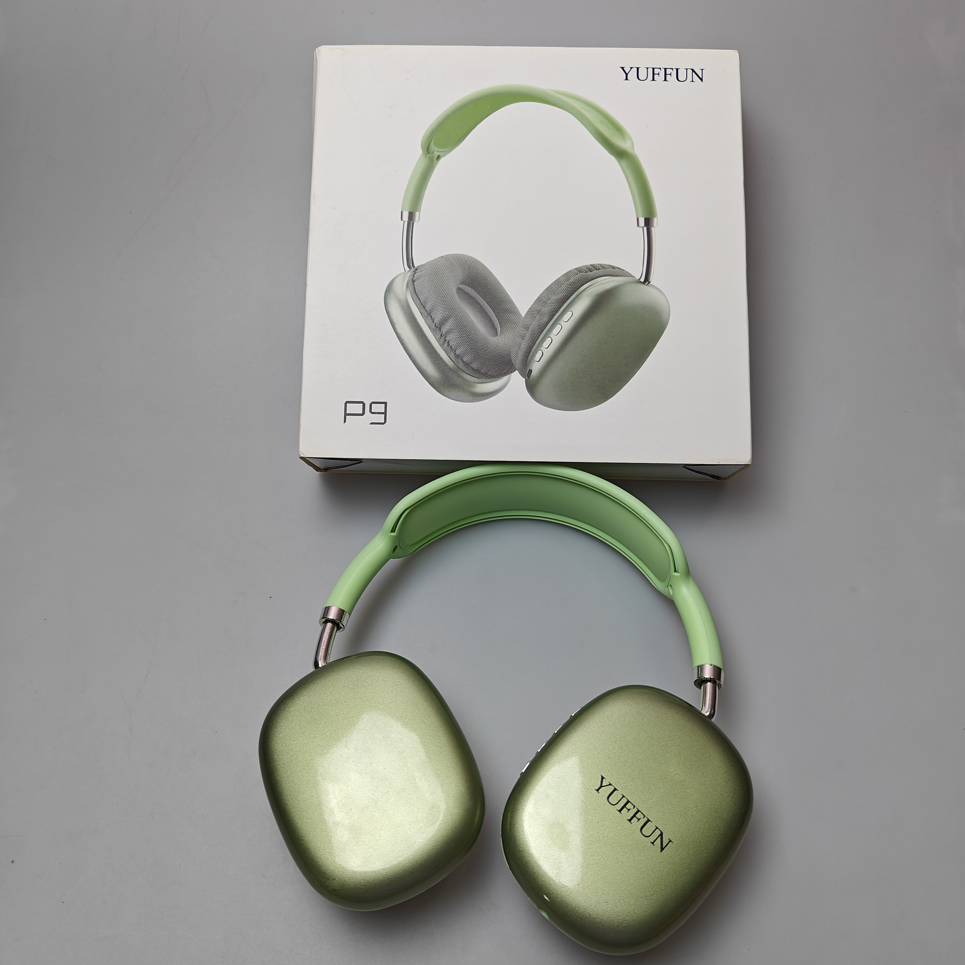 YUFFUN Headphones - Ergonomic Over-Ear Design, Type-C Fast Charging, Smart Touch Controls