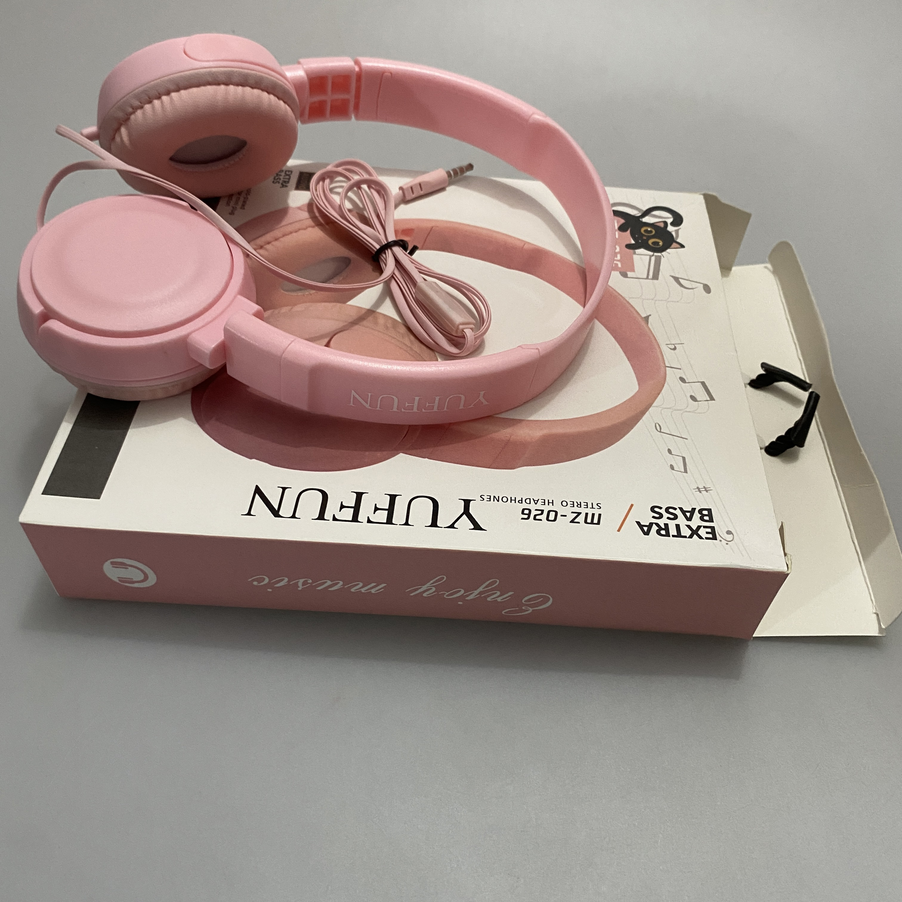 YUFFUN Headphones - Smart Noise Cancellation, Lag-Free Gaming, Long-lasting Battery, Lightweight Comfort