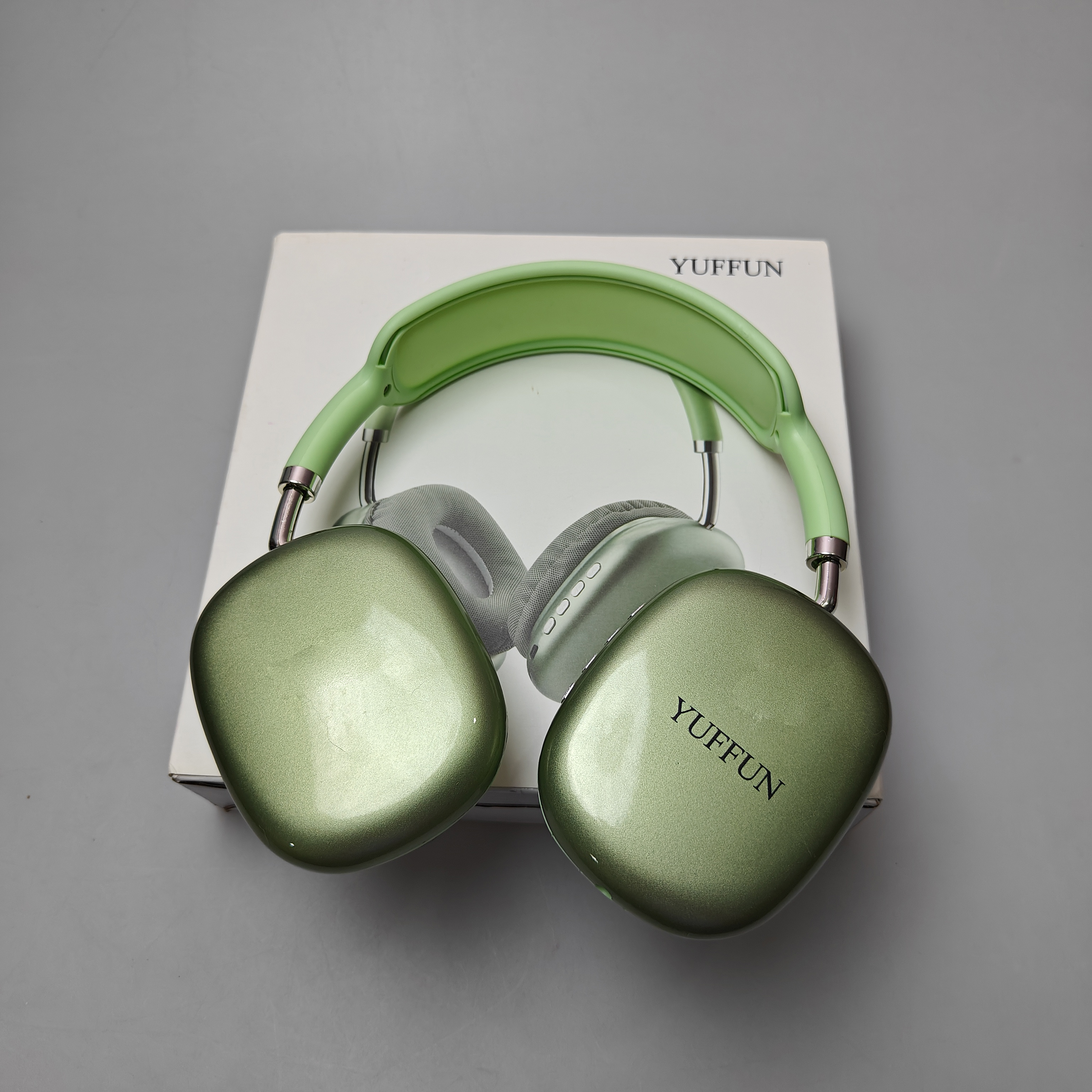 YUFFUN Headphones - Ergonomic Over-Ear Design, Type-C Fast Charging, Smart Touch Controls