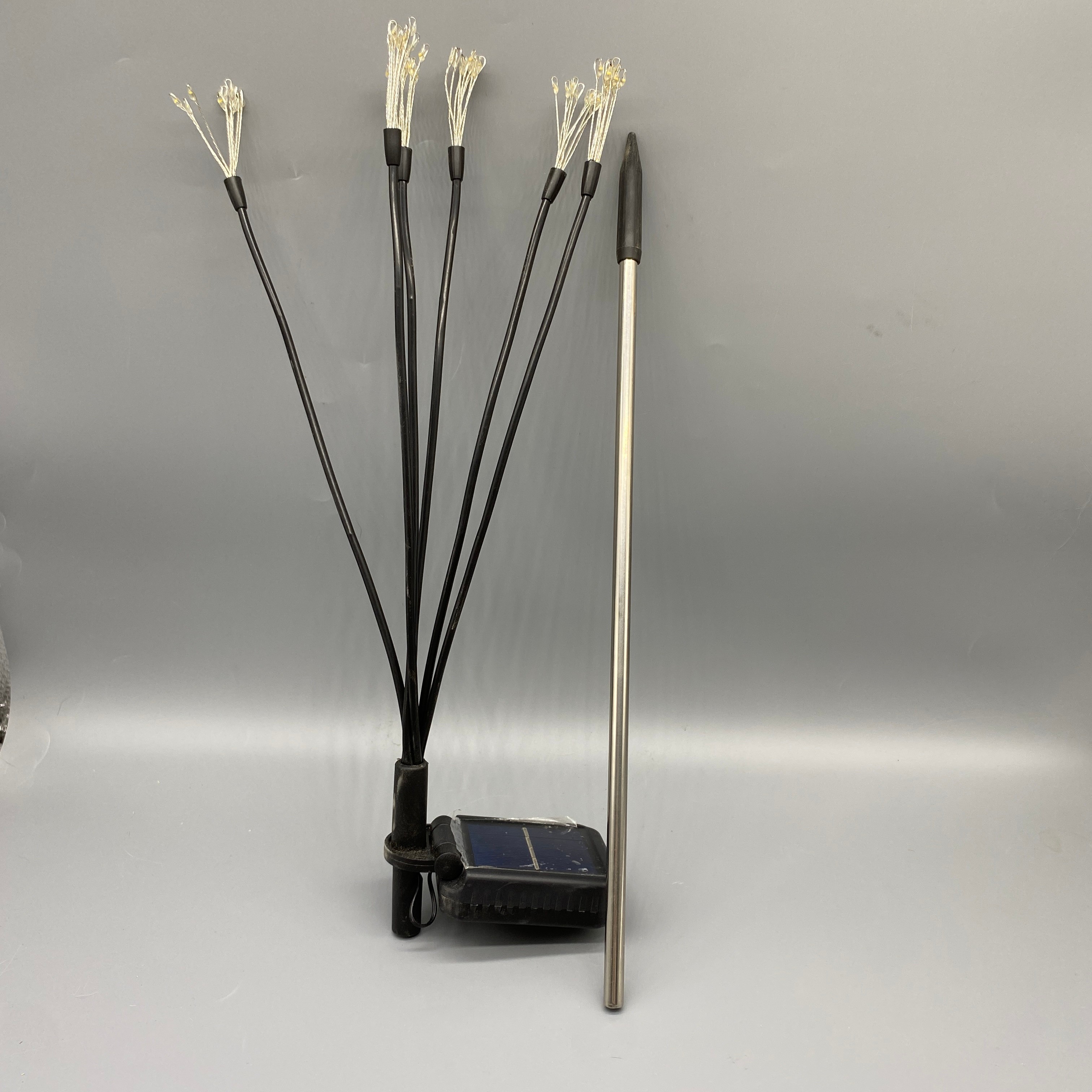 Solar Garden Lights Set of 2, 120 LED Flickering Firework Effect Lights with Two Lighting Options, Waterproof Solar Outdoor Lights for Garden, Pathway & Yard Decoration, Perfect Gift for Her