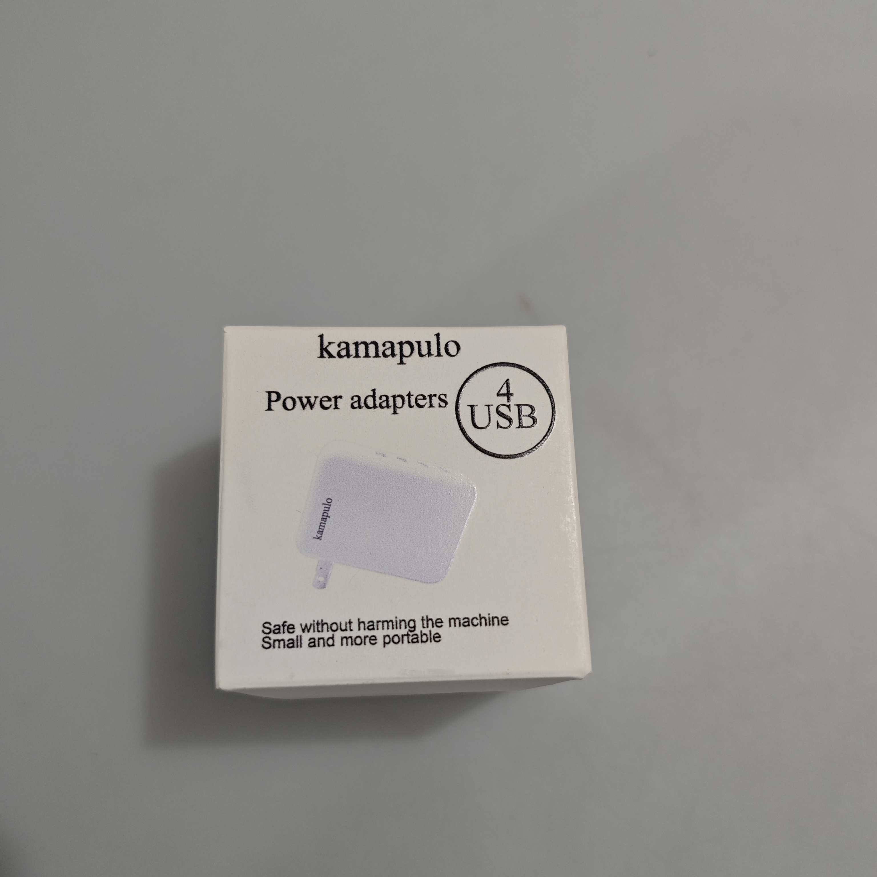 Kamapulo Power Adapters - 4-Port USB Charger with Foldable Plug for Travel-Friendly Charging