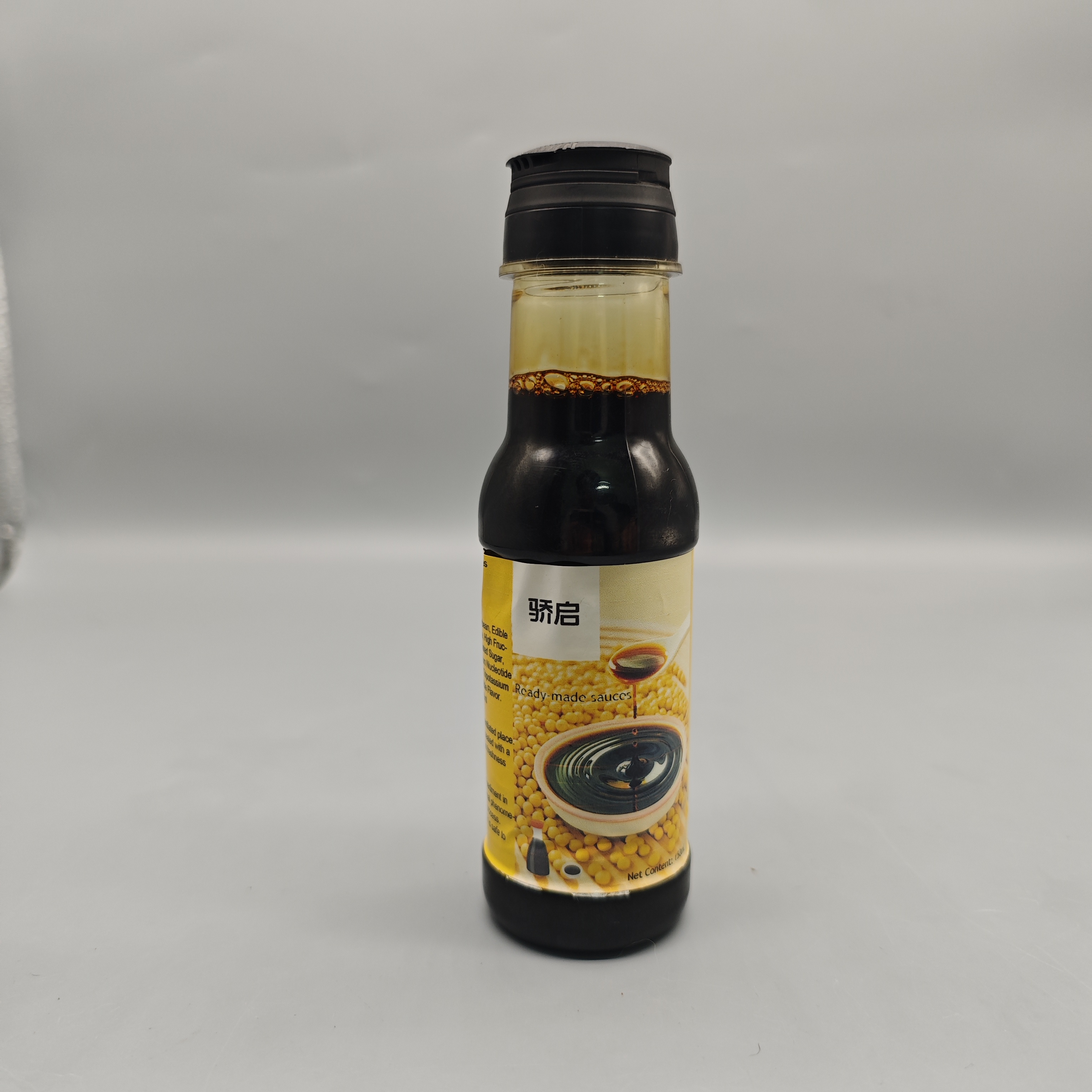 骄启 Ready-made Sauces, 150ml Premium Soy Sauce for Cooking & Dipping, Non-GMO Soy, Rich Umami Flavor, 24-Month Shelf Life, Bottled on 2025-04-02