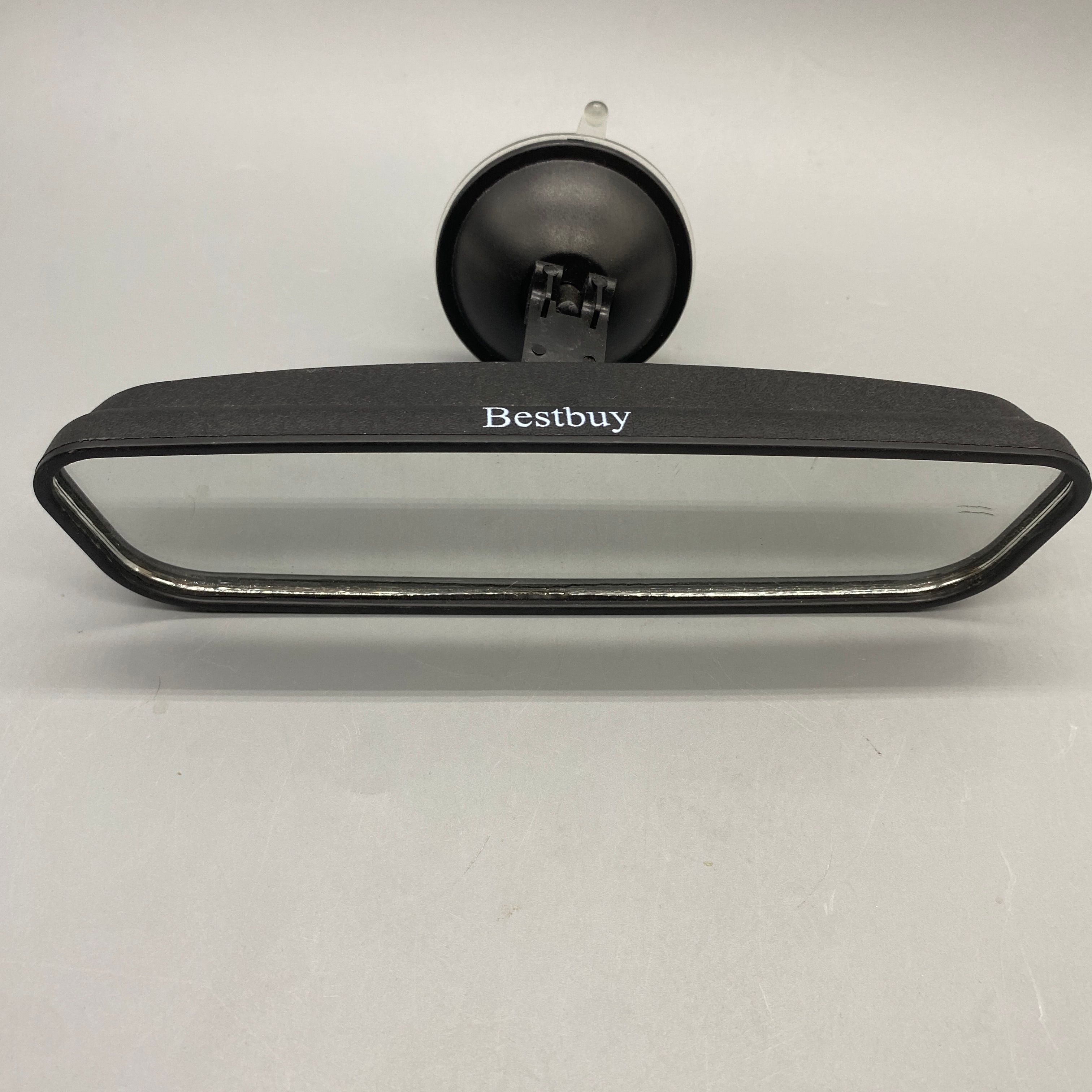 Bestbuy Rearview Mirror for Automobiles – Suction Cup Mount, 20x6x6.5cm, Black, Easy Installation Car Mirror