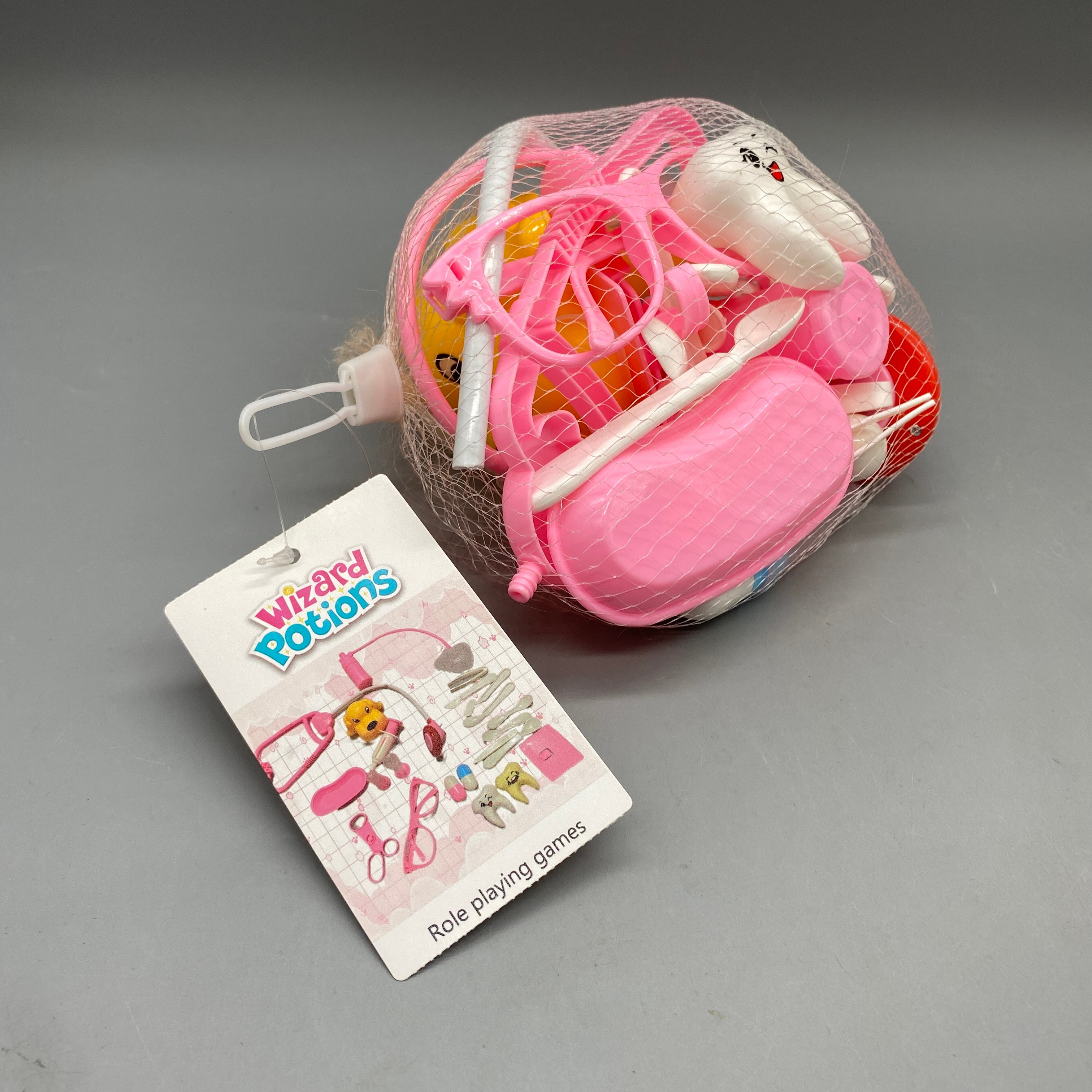 Wizard Potions Role Playing Games, 24-Piece Set for Ages 3+, Plastic & Electronic Materials