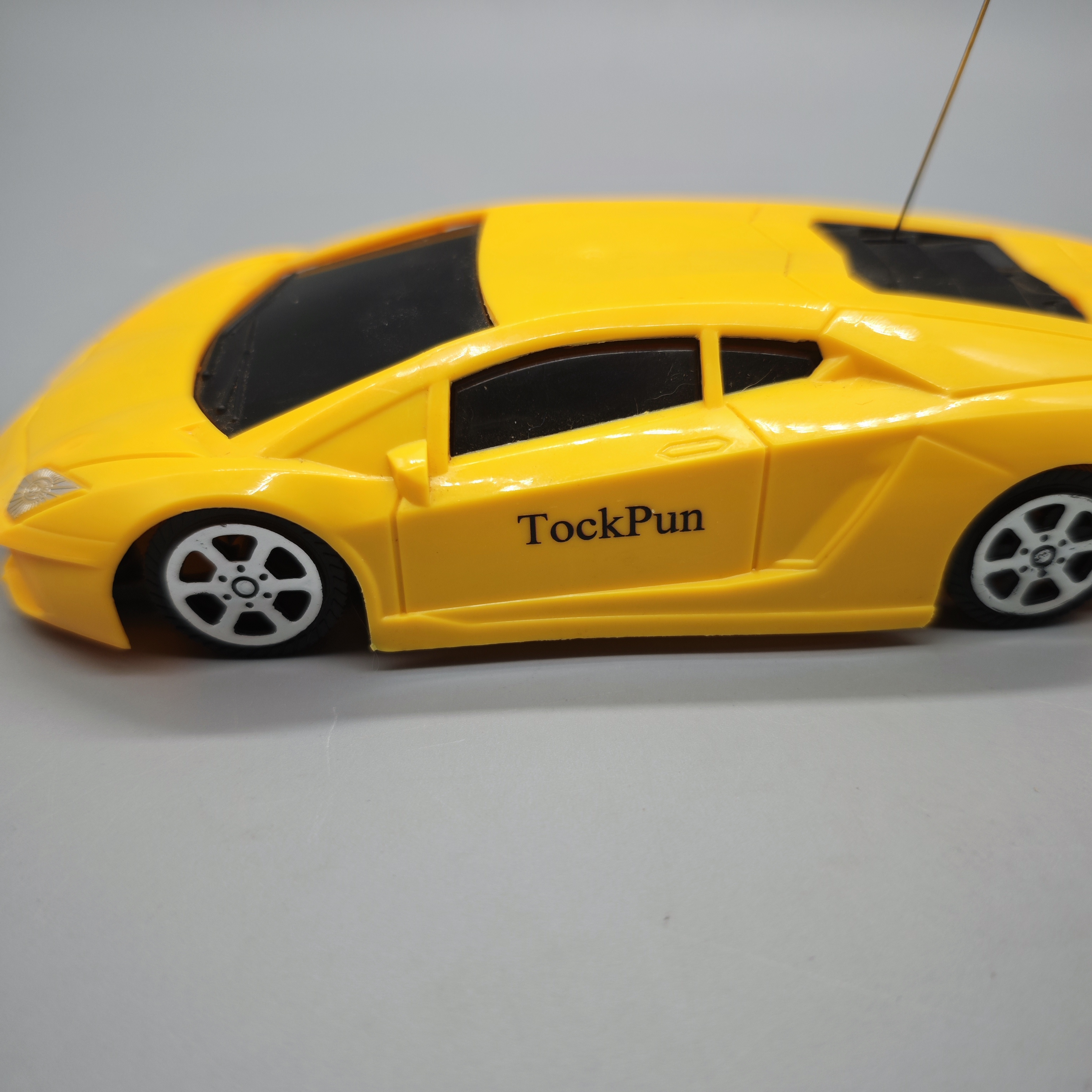 TockPun Toy Car - Plastic Racing Car, 7x3x1.6 inches, Video Game Inspired Sports Car