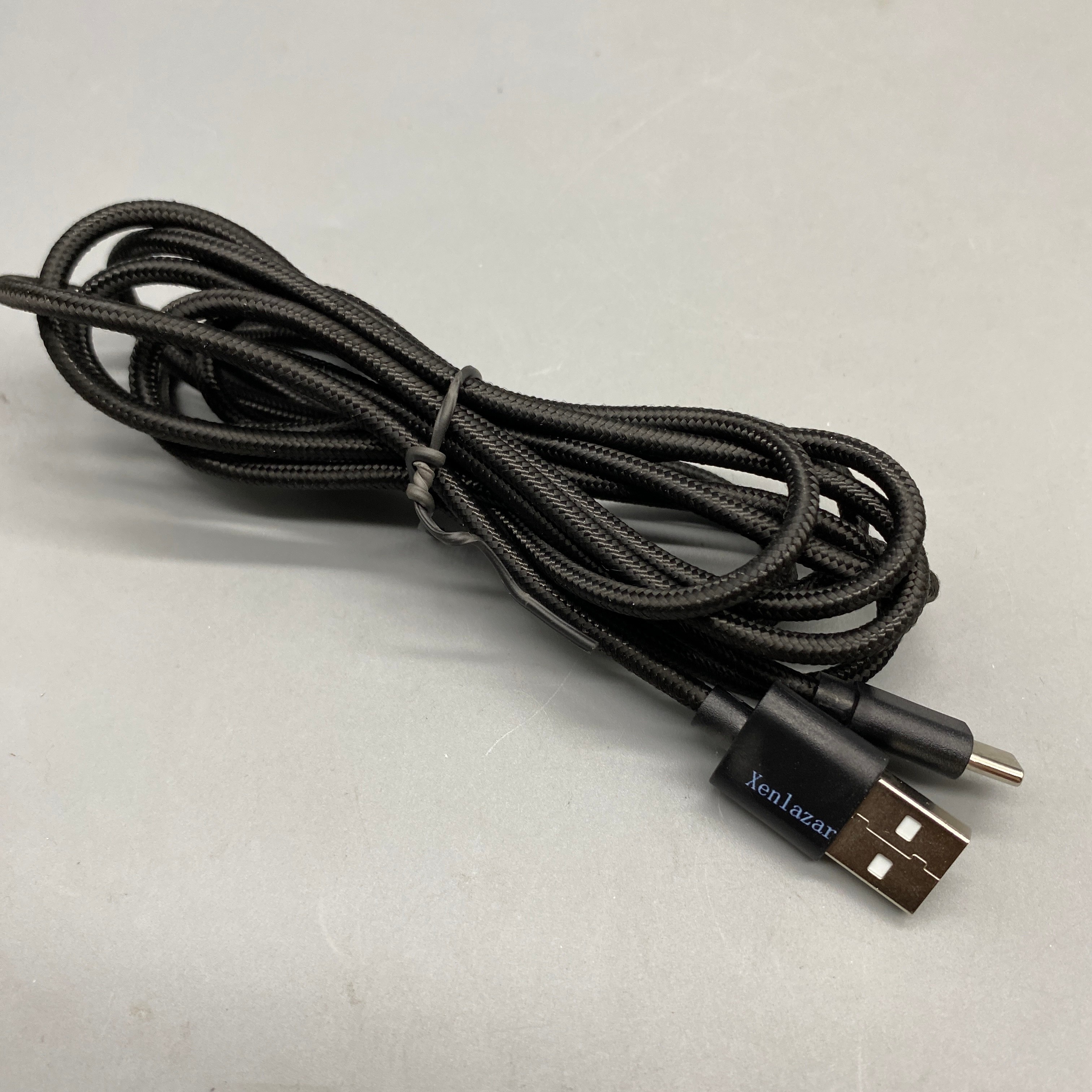 Xenlazar USB Cable for Cellphones, 1.5M, 4.0mm Diameter, PVC Material, Fast Charging & Data Transfer Cable