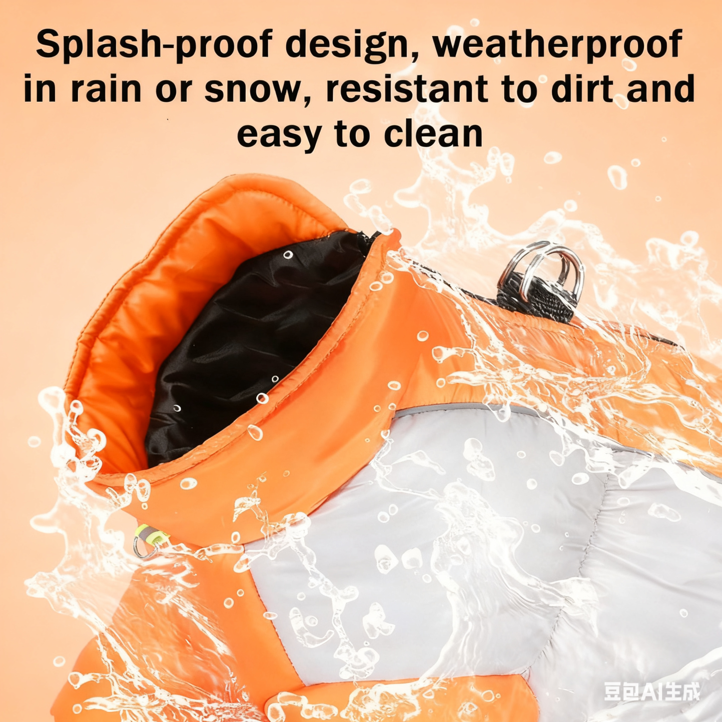 Personalized Pet Winter Warm Windproof Puffer Jacket