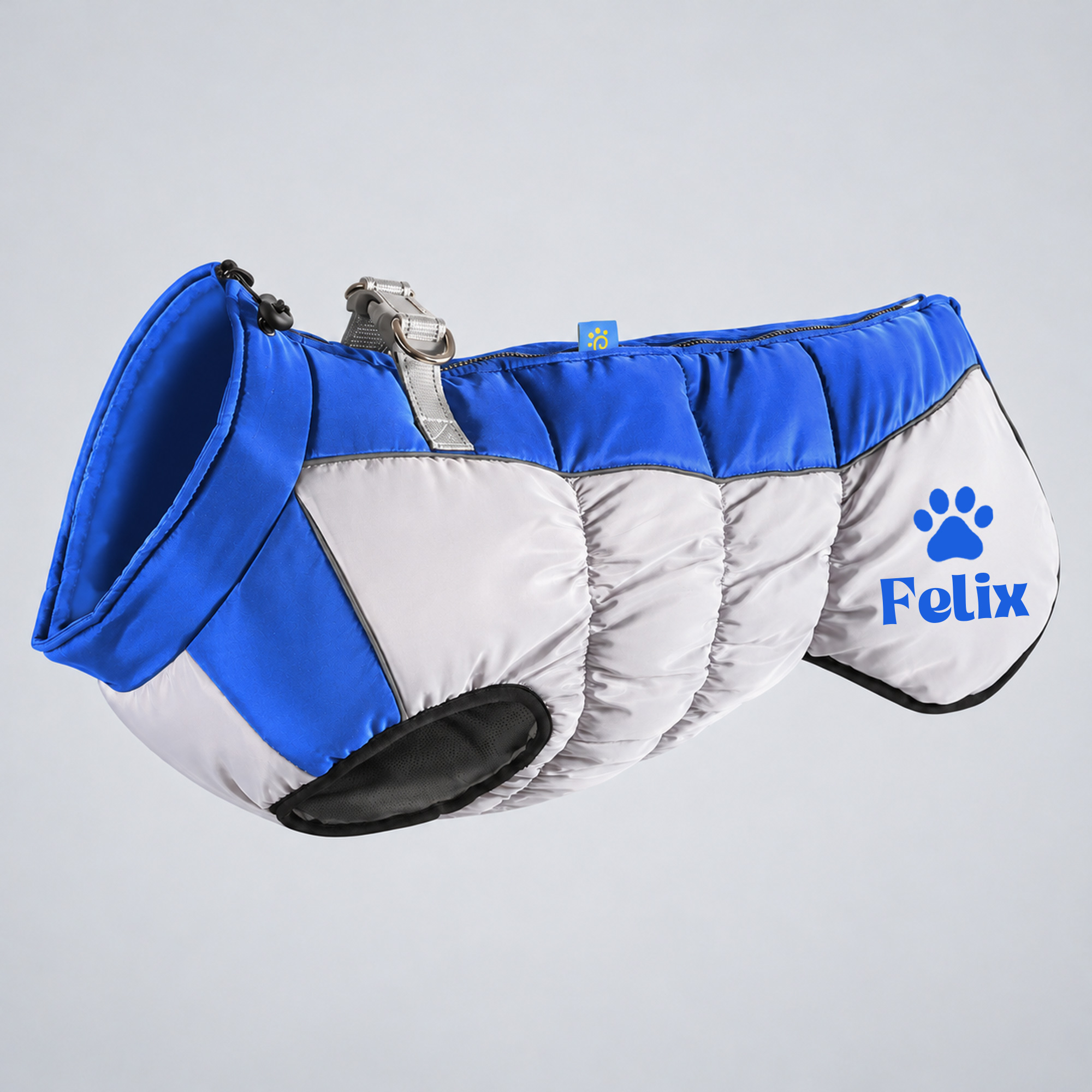 Personalized Custom Pet Name Large Size Winter Warm Puffer Vest 
