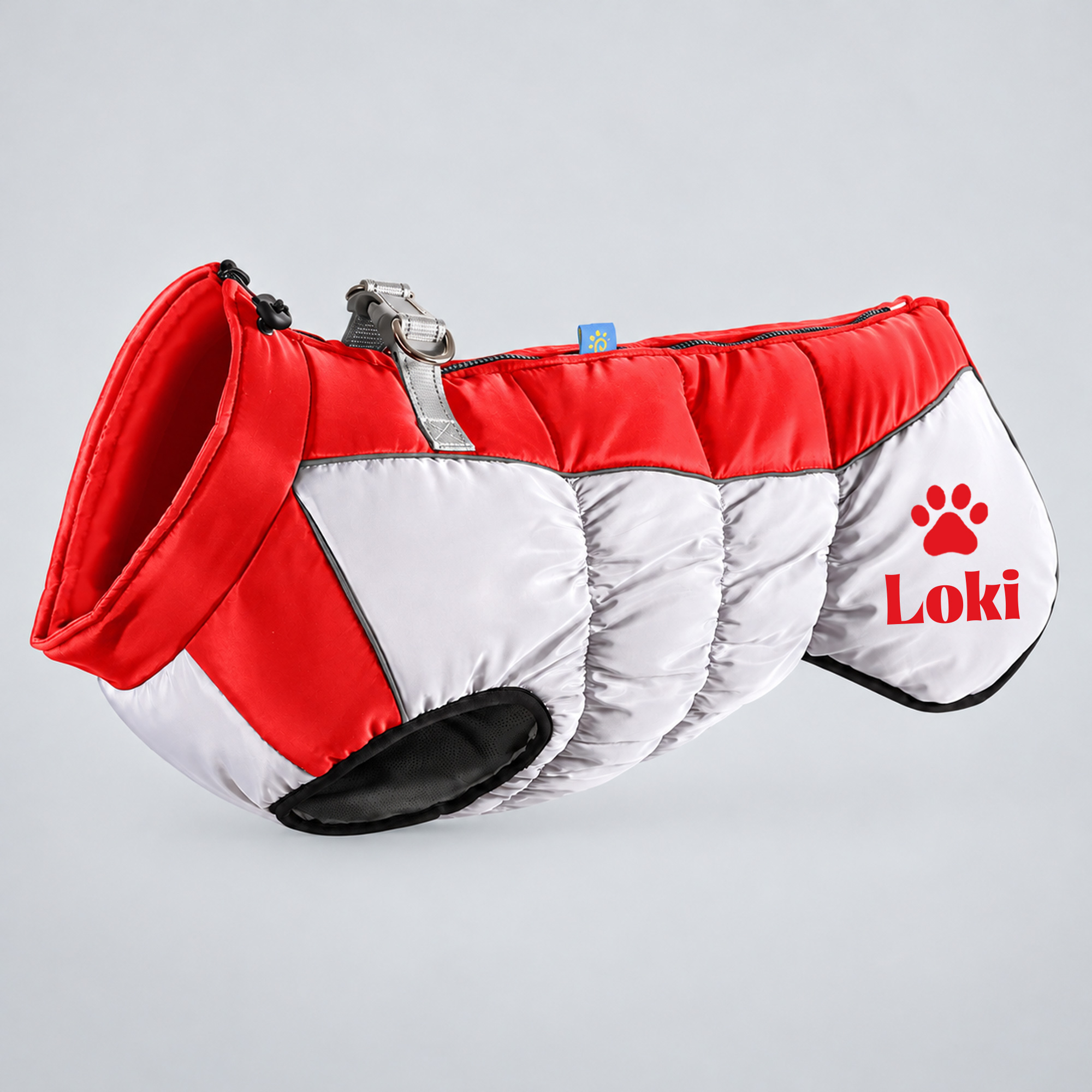 Personalized Custom Pet Name Large Size Winter Warm Puffer Vest 