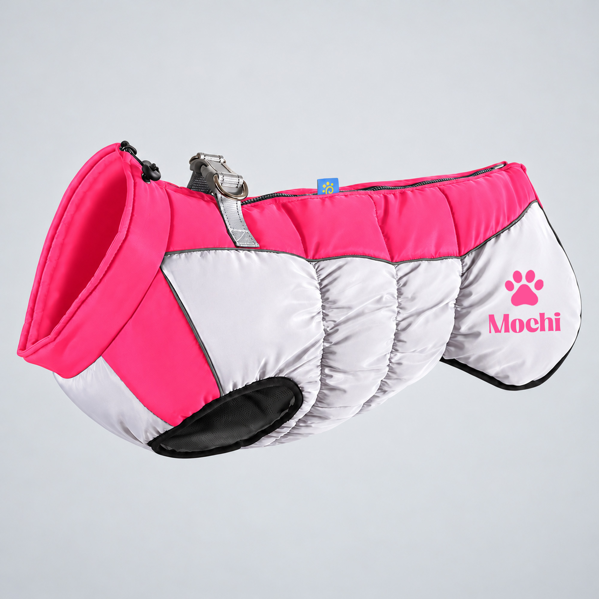 Personalized Custom Pet Name Large Size Winter Warm Puffer Vest 