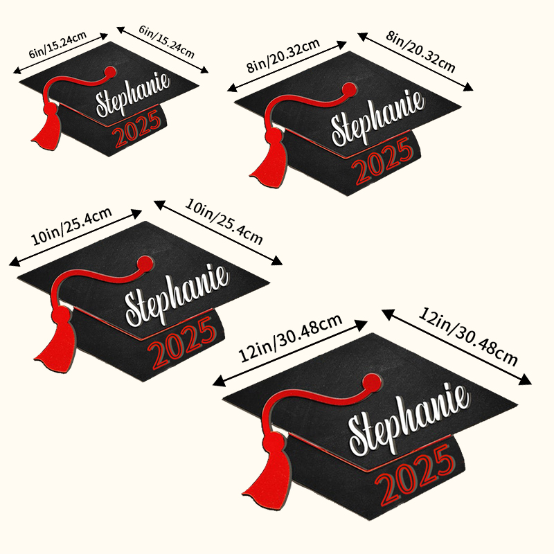 Personalized 2025 graduation gifts, graduation party front door decorations, personalized graduation signs,