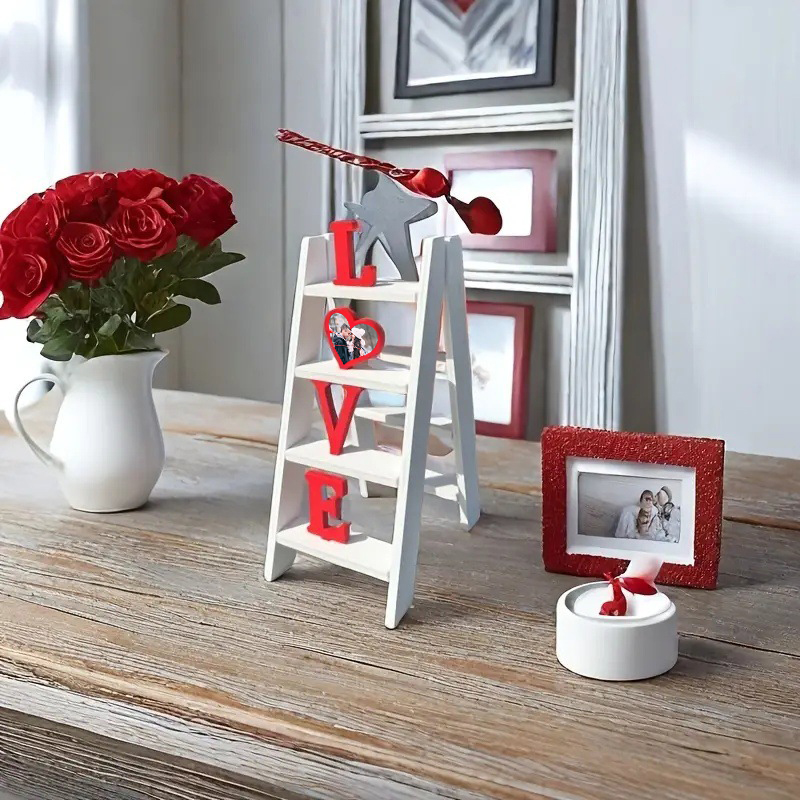 Personalized Photo Lover's Ladder Desktop Decoration