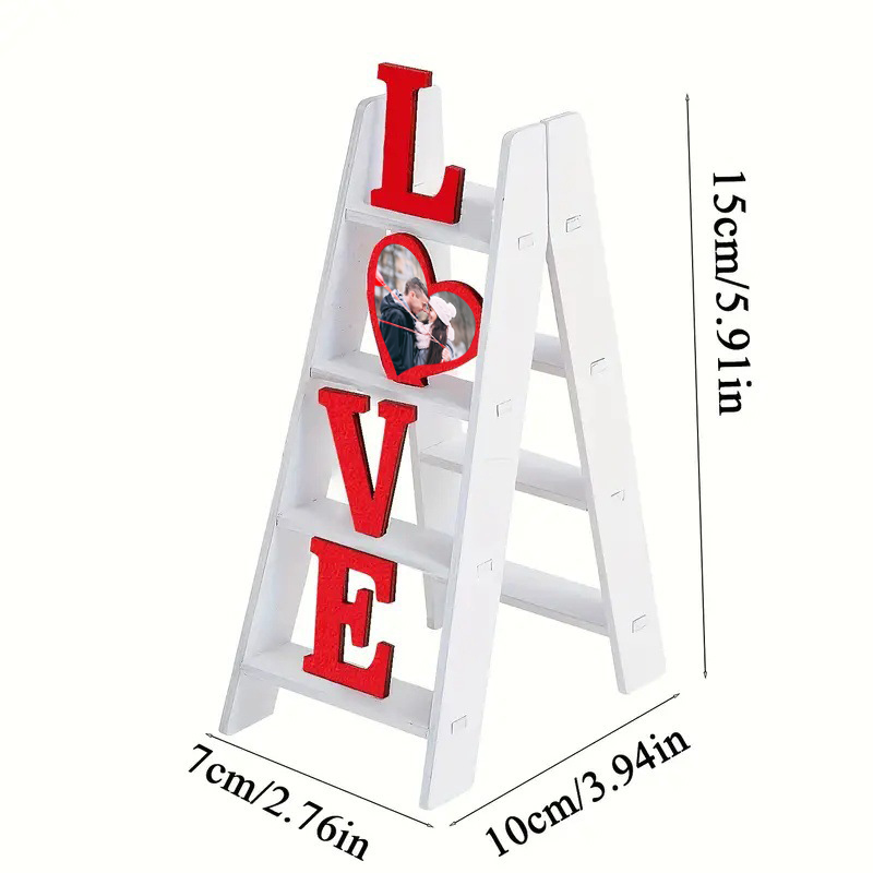 Personalized Photo Lover's Ladder Desktop Decoration