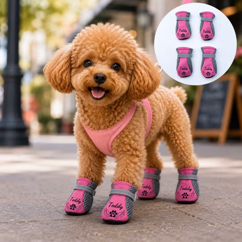 Personalized Name Pet Outdoor Shoes