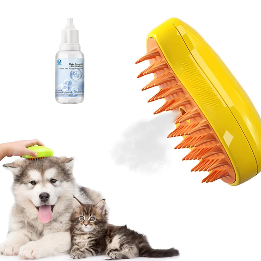 Cozyk Rechargeable Steam Pet Brush