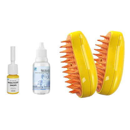 Cozyk Rechargeable Steam Pet Brush