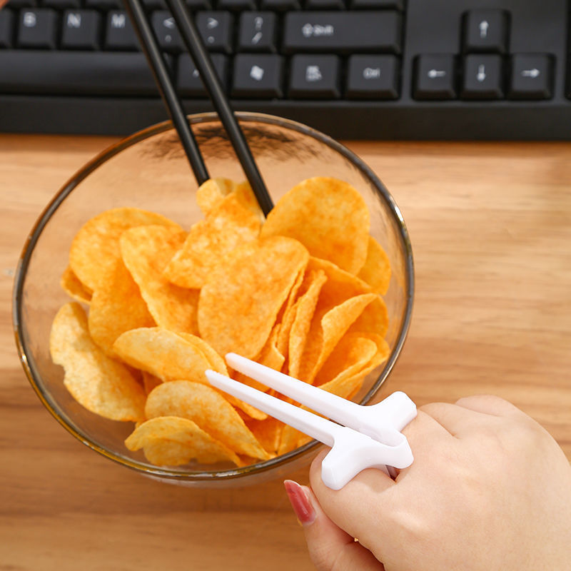 Chip and Cheeto Grabber Finger Chopsticks