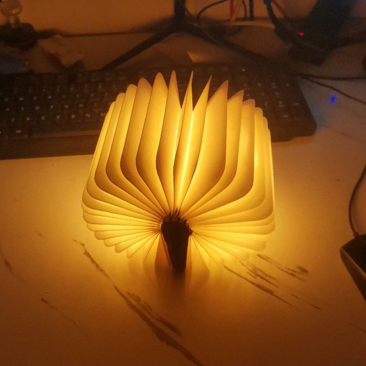 Wood USB Desk Lamp