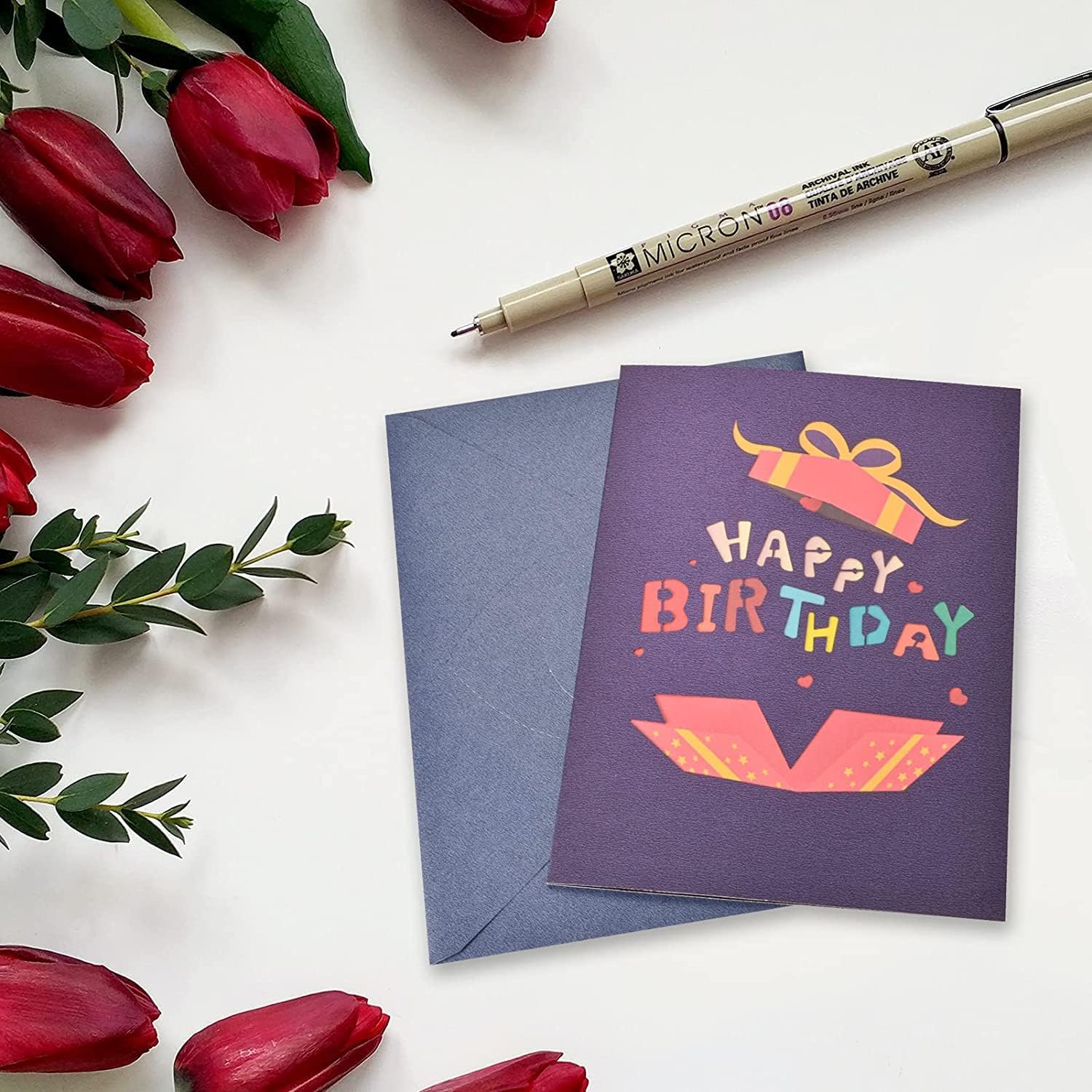 Birthday Card, 3D Pop Up Happy Birthday Card
