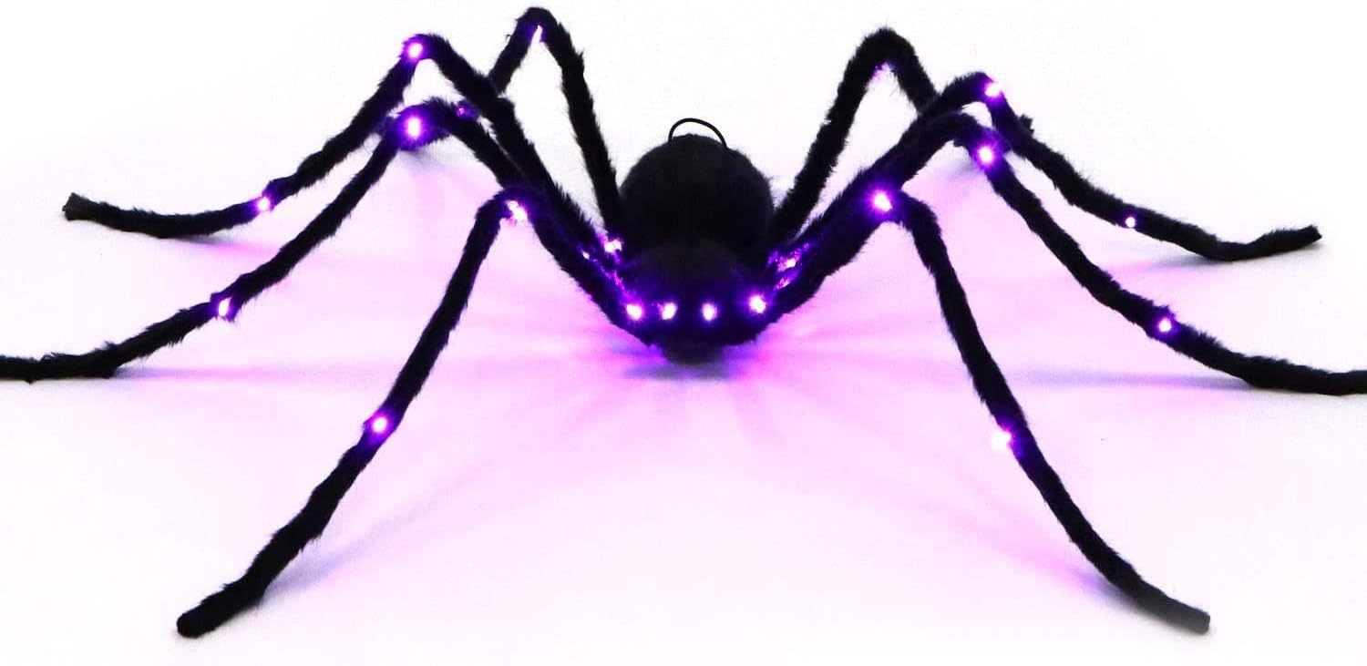  Halloween Outdoor Decorations Hairy Spider