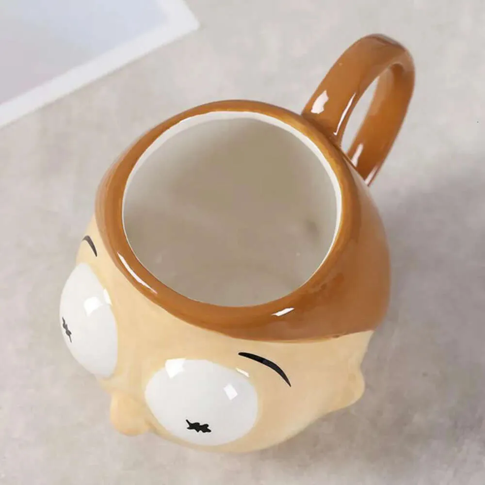 Cartoon Creative Ceramic Coffee Three-Dimensional Cup
