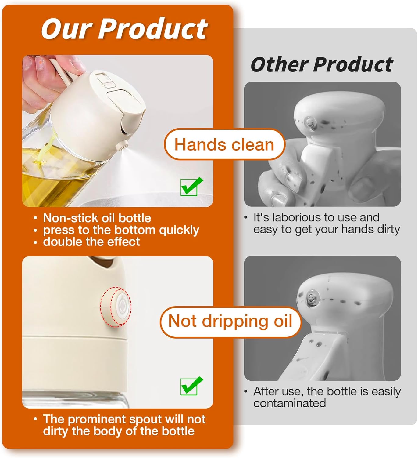 Kitchenmaiden 2-in-1 Oil Dispenser