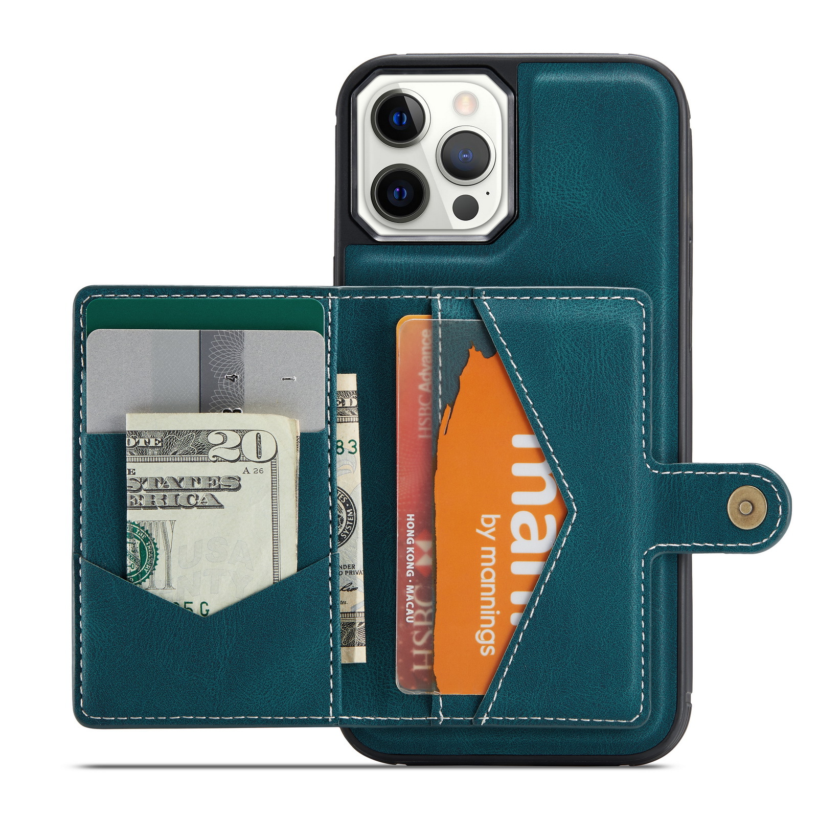 2 in 1 Magnetic Wallet Case