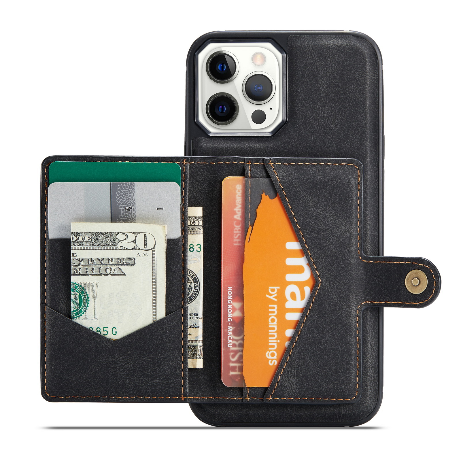 2 in 1 Magnetic Wallet Case