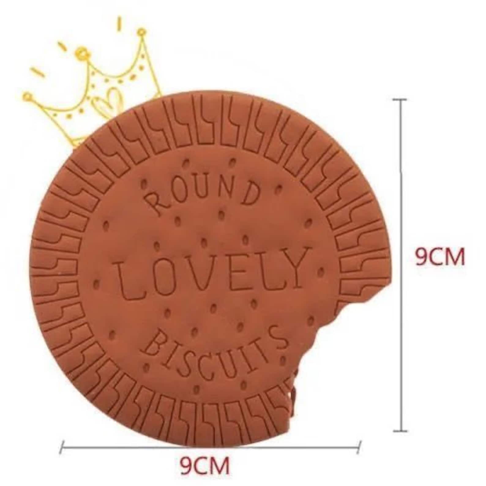 Cute Scented Pocket Notebook Mini Notepad, Shaped like Chocolate or Biscuits