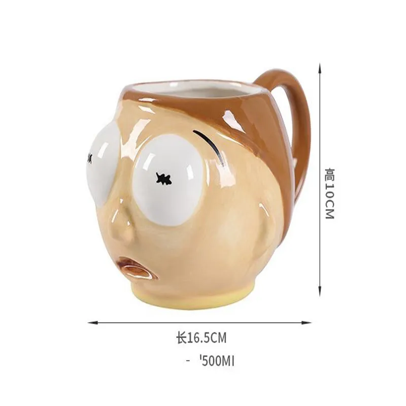 Cartoon Creative Ceramic Coffee Three-Dimensional Cup