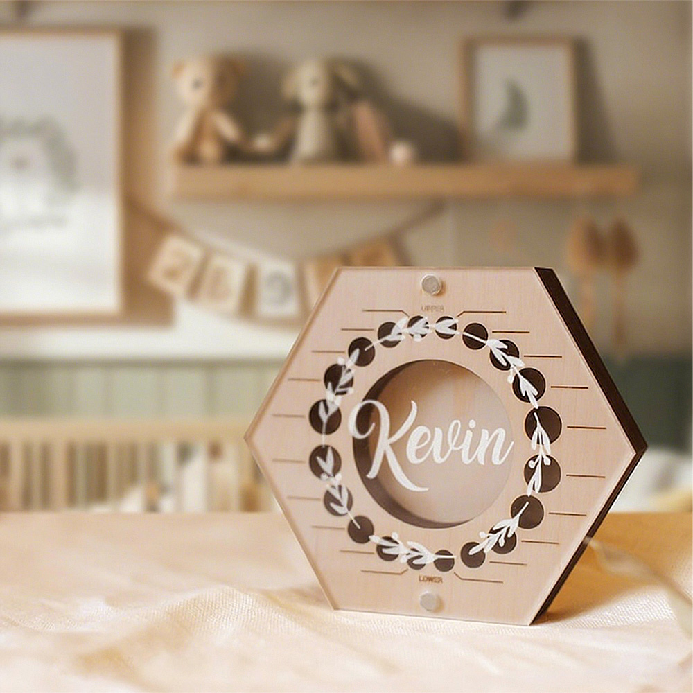 Personalized Teeth Keepsake Box First Haircut Tooth Fairy Box