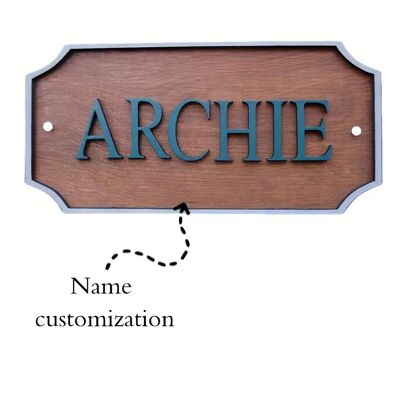 Personalized Horse Name Plaque 