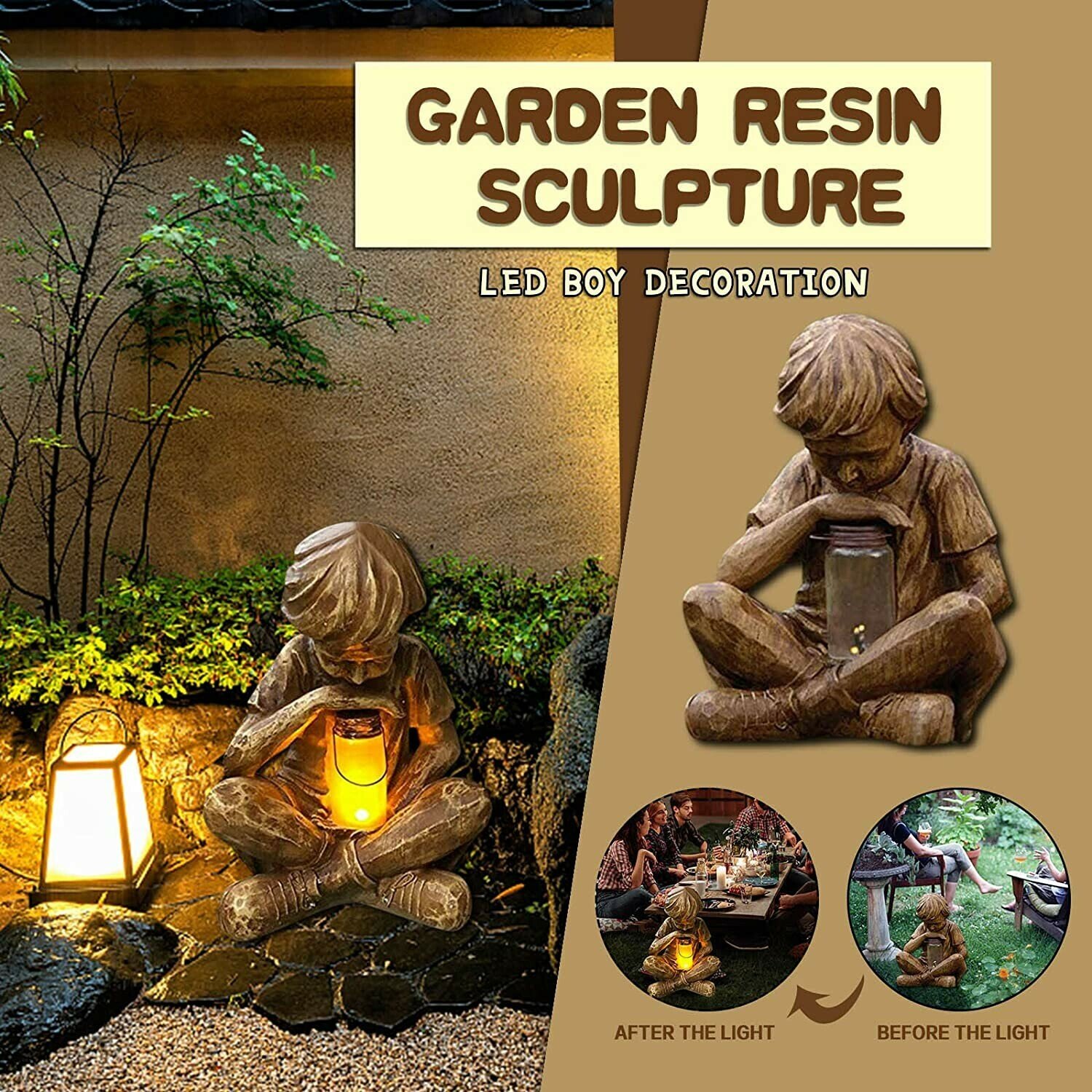 Glimpses of God Boy Statue